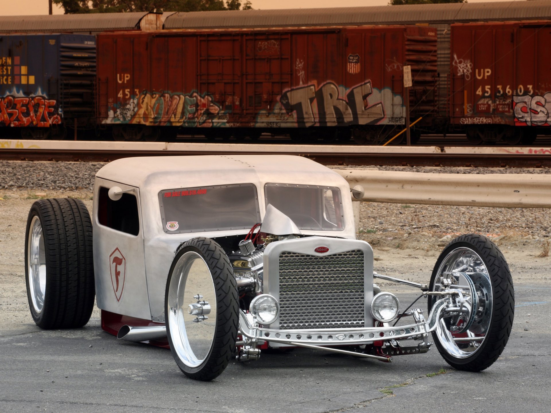 белый автомобиль дизайн тюнинг классика хром хот род hot rod автомобили