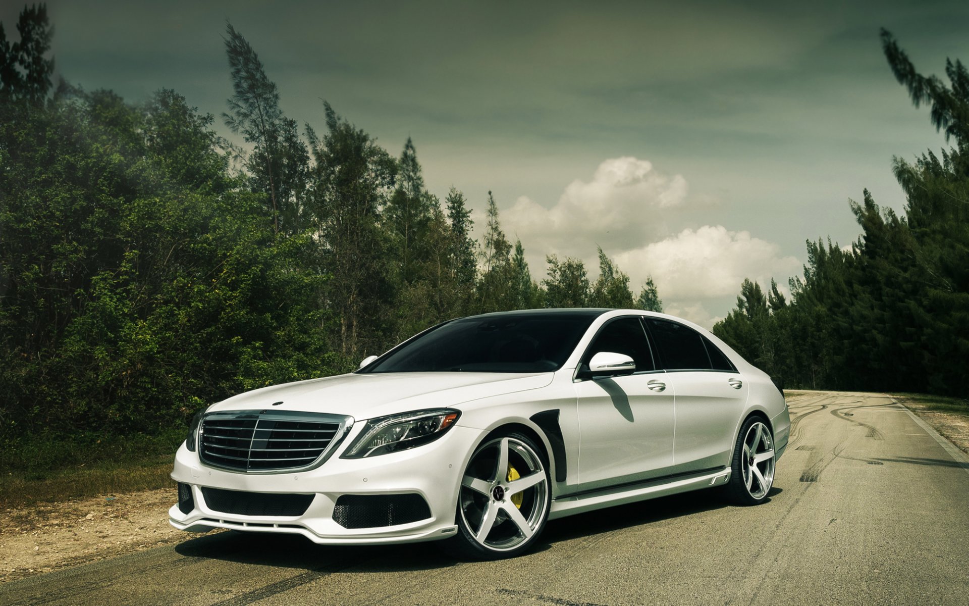 mercedes-benz clase s s550 tuning coche mercedes w222