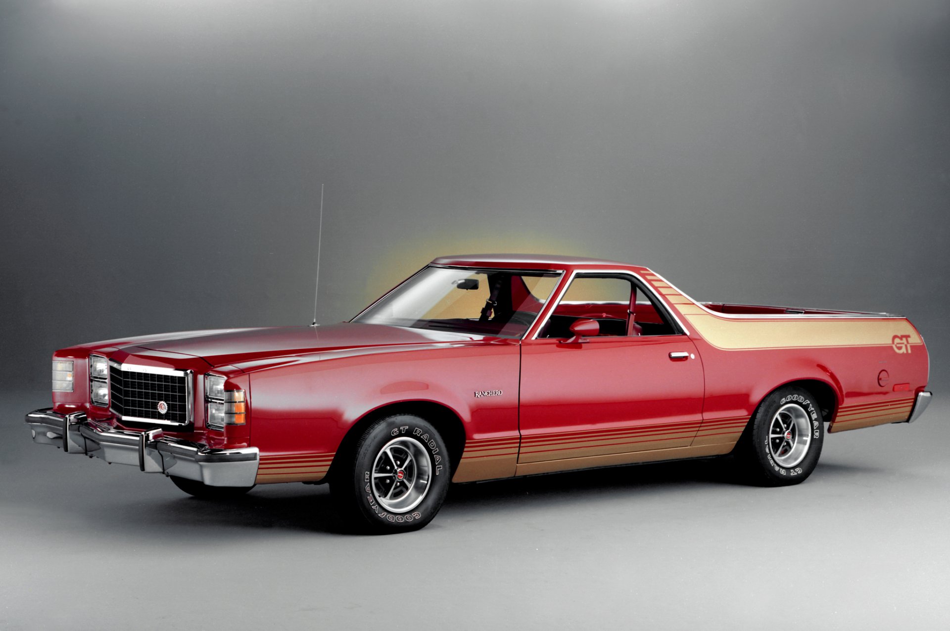 ford ranchero gt 1979 truck by red