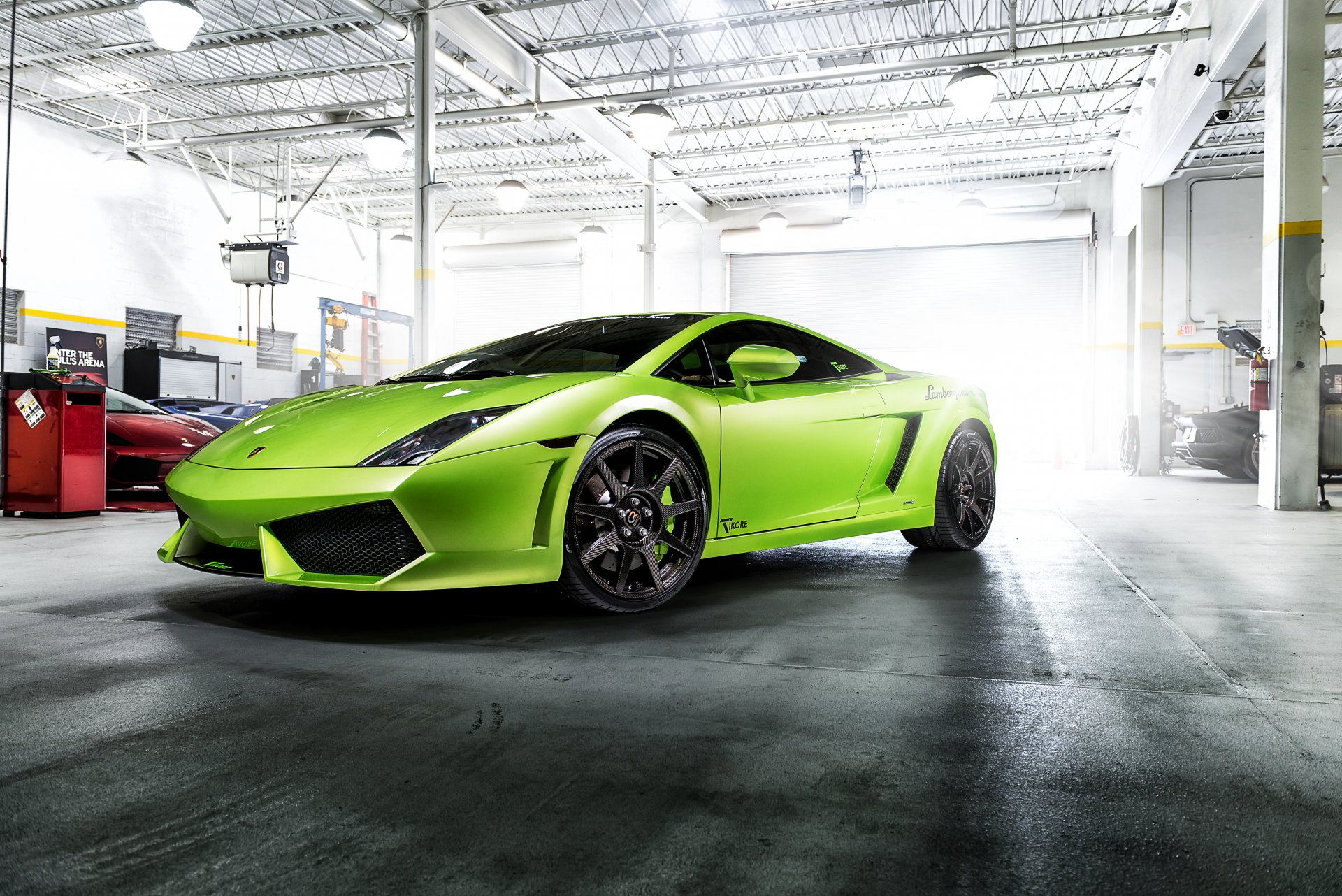 lamborghini gallardo green