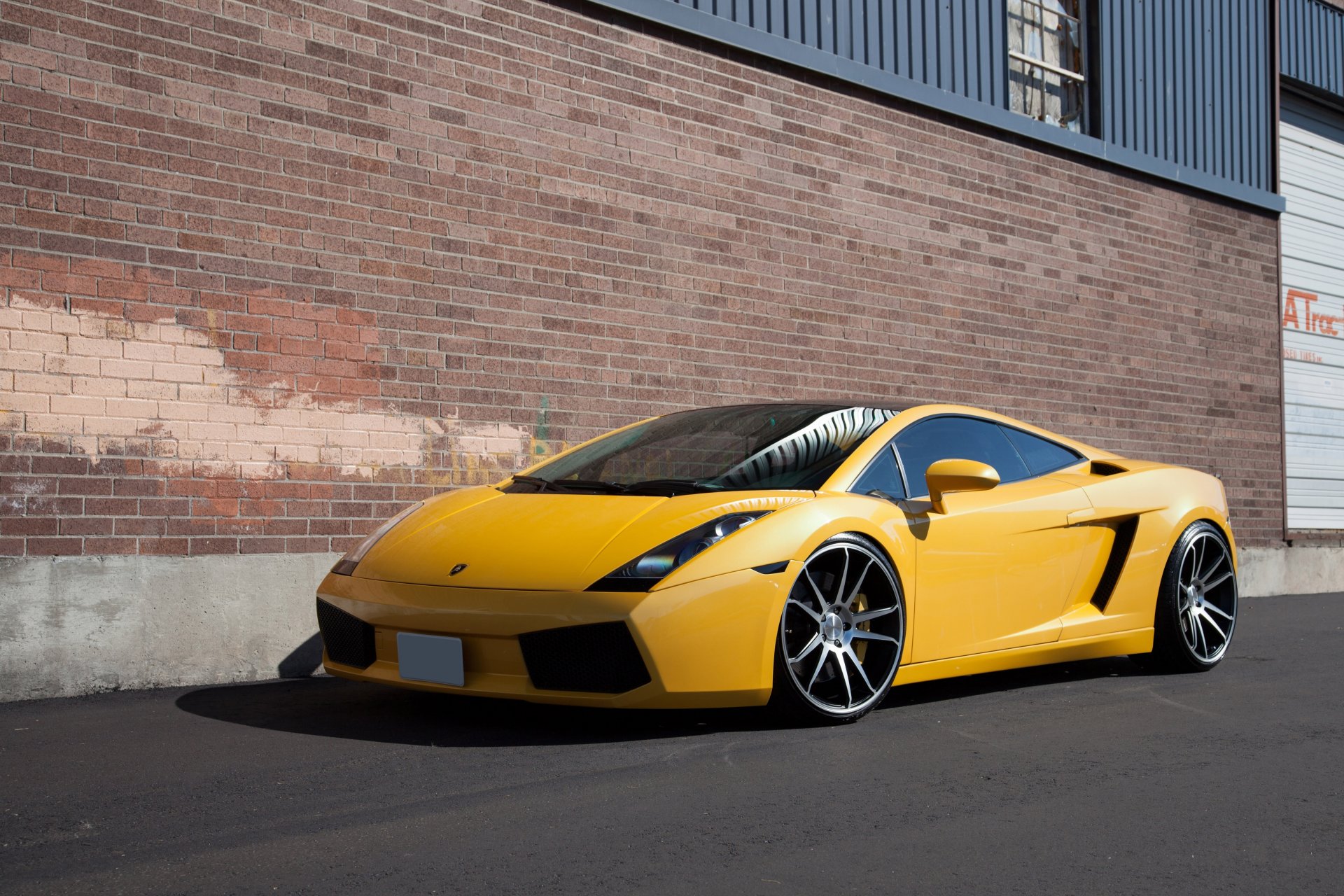 lamborghini gallardo lp560-4 giallo lamborghini gallardo vista laterale parabrezza riflesso