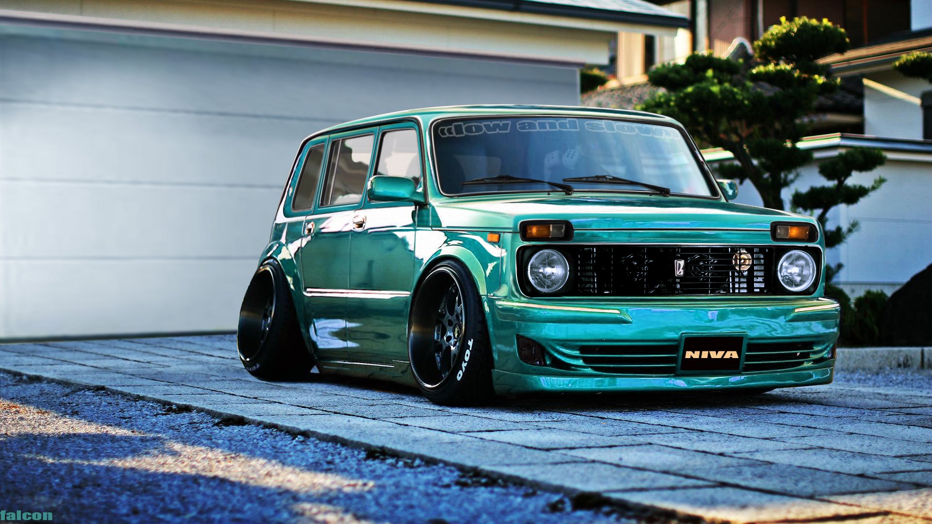 niva lada vaz tuning lowrider sera