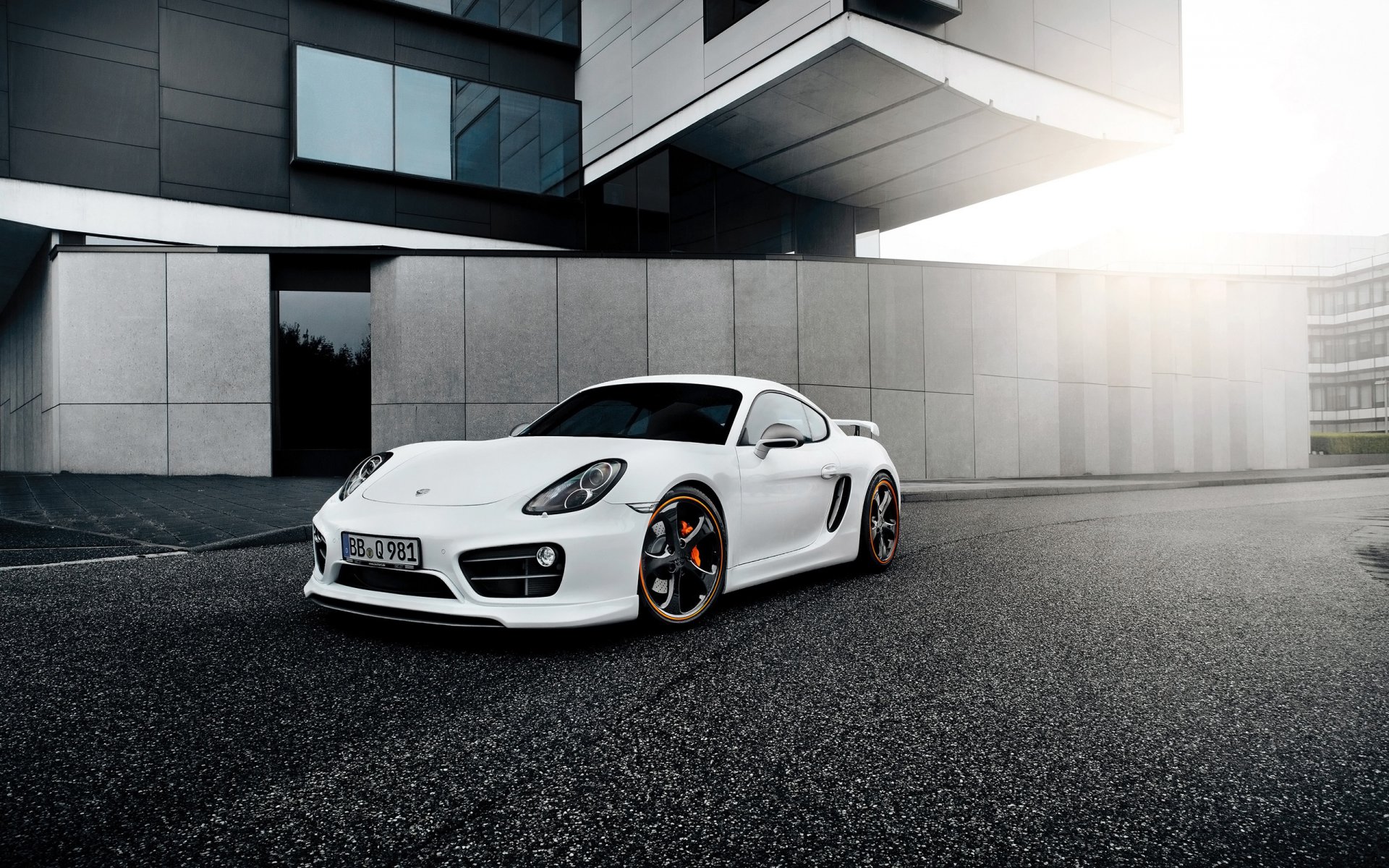 porsche cayman techart tuning porsche white