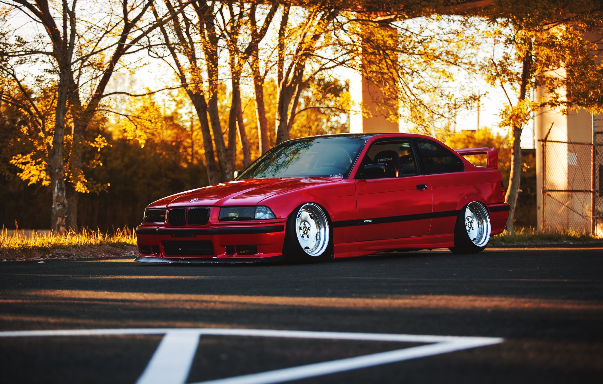 bmw e36 red tuning bmw red auto