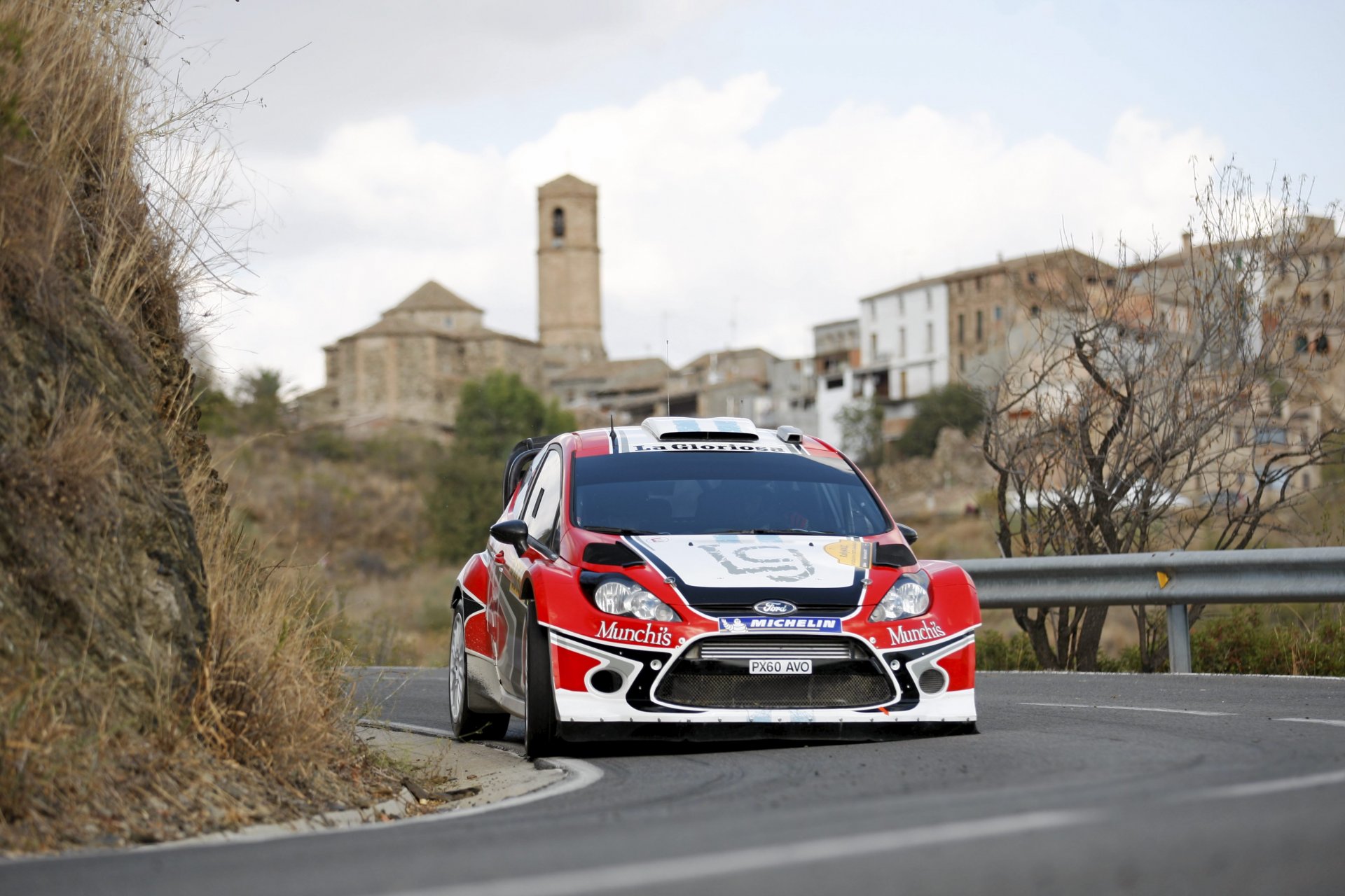 ford fiesta rallye wrc avant route ville sport course