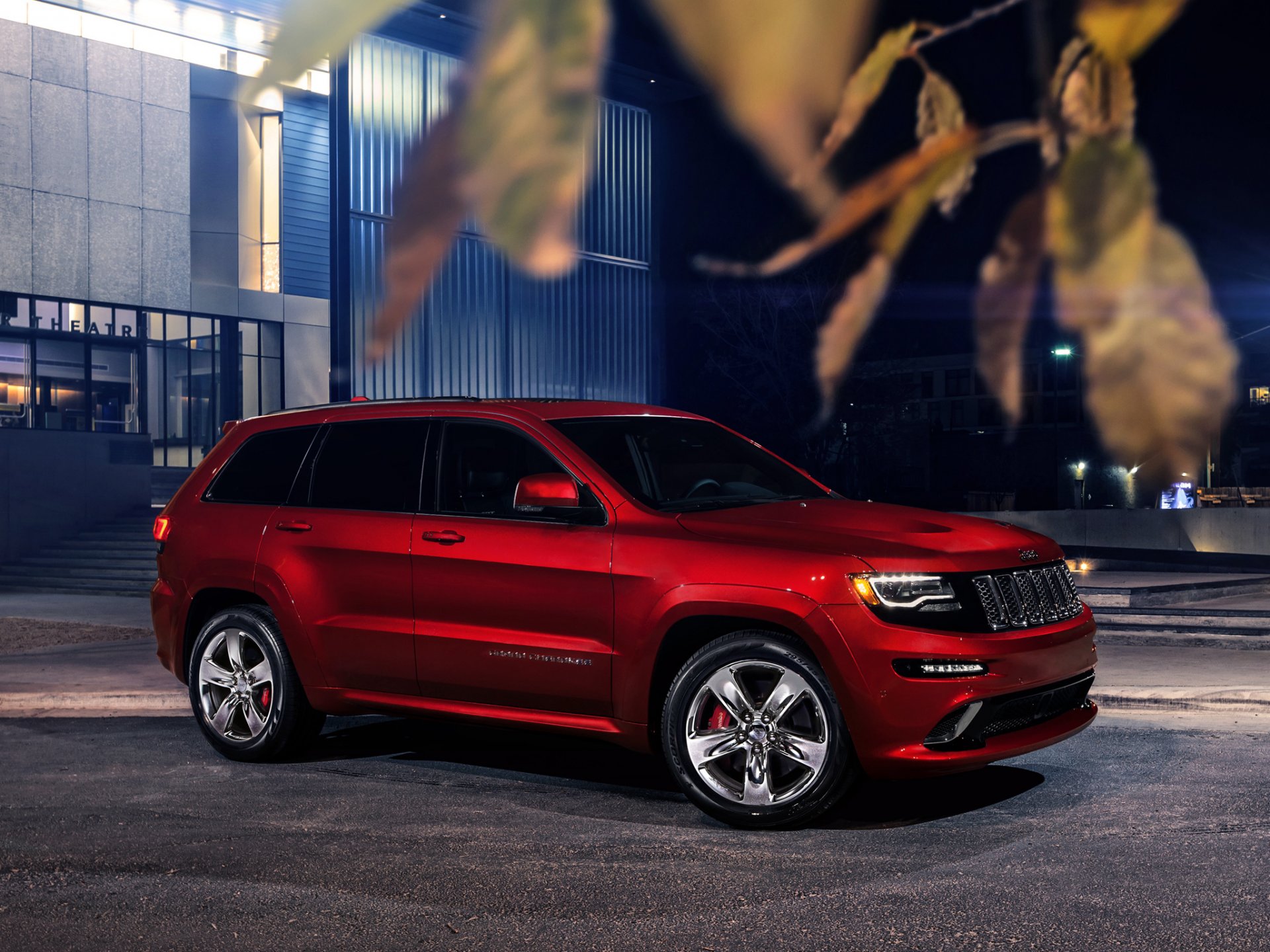 jeep grand cherokee srt auto carta da parati suv