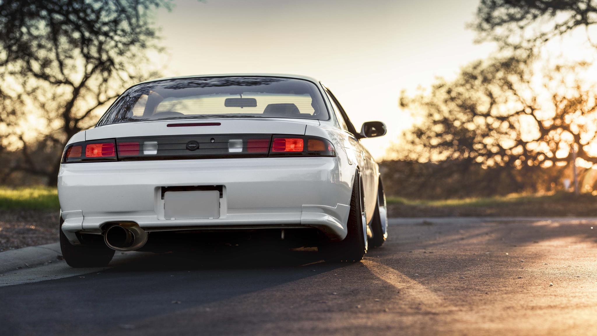 nissan silvia 200sx s14 jdm blanco posición