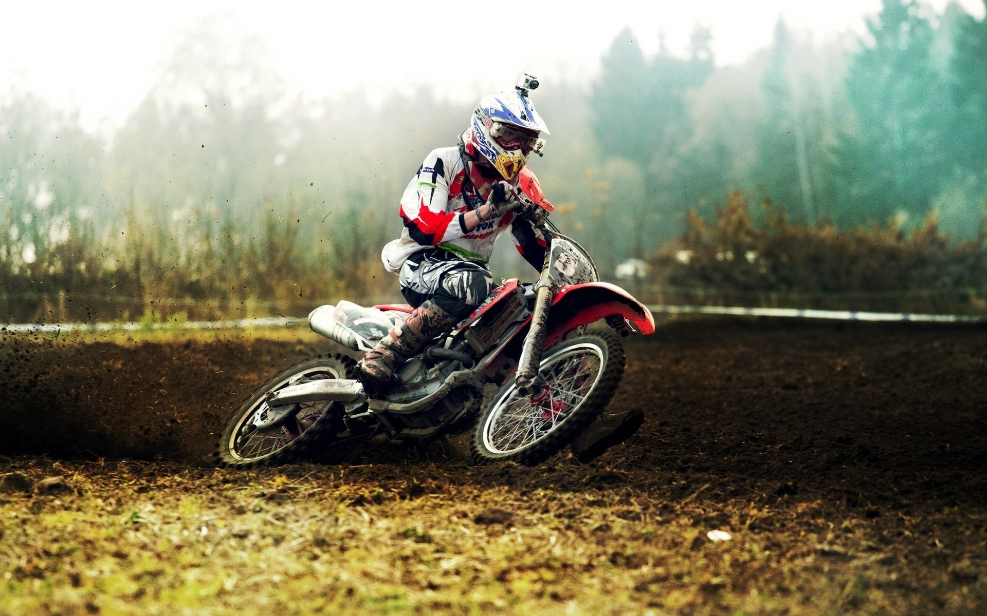 oboi zrelishhnoe ralli on motociklah moto sand camera sport race