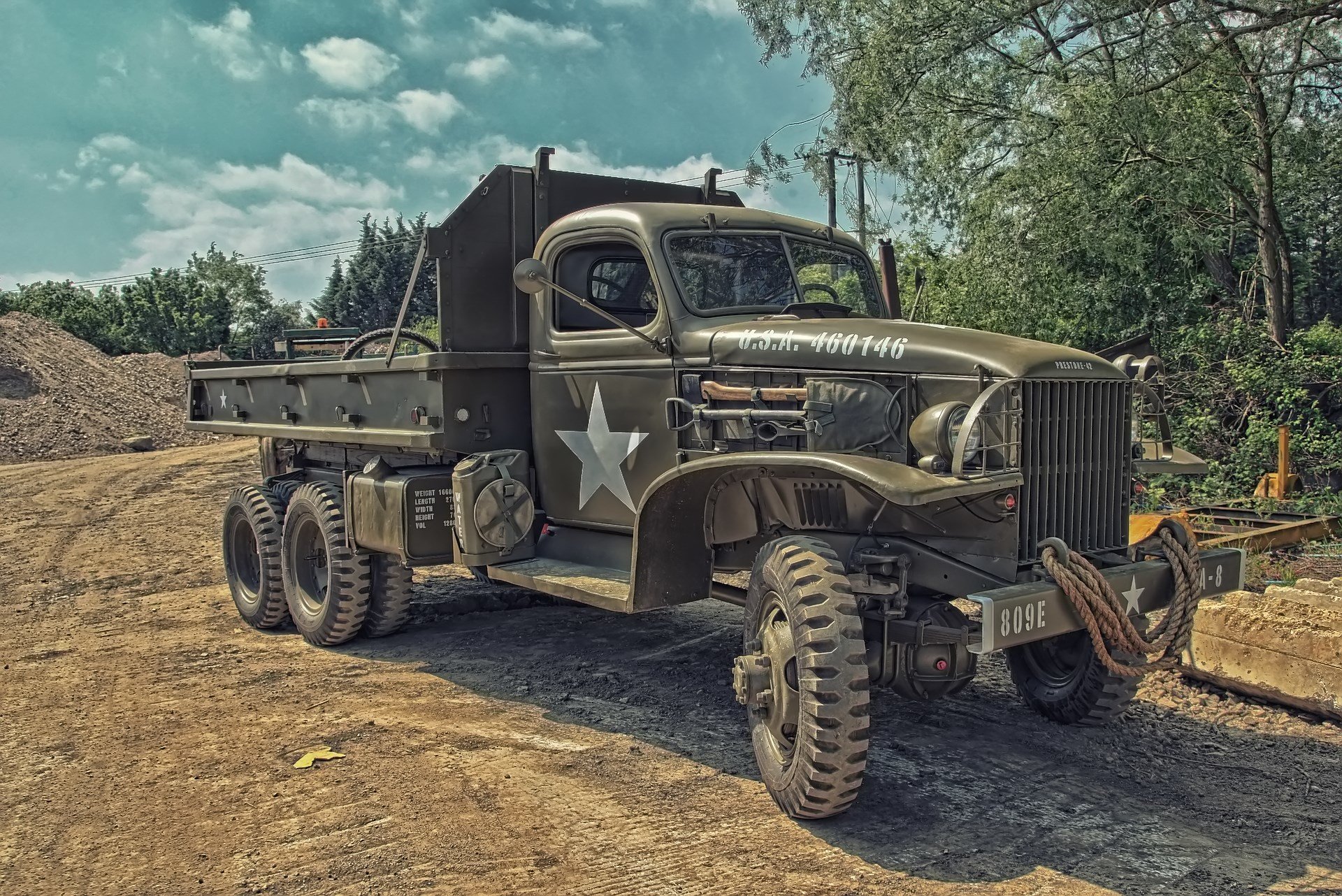 cckw 353 camion dell esercito fuoristrada