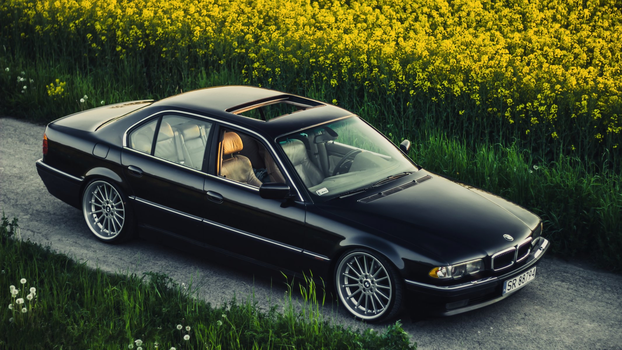 bmw e38 740ia позиция бумер бмв черный катки