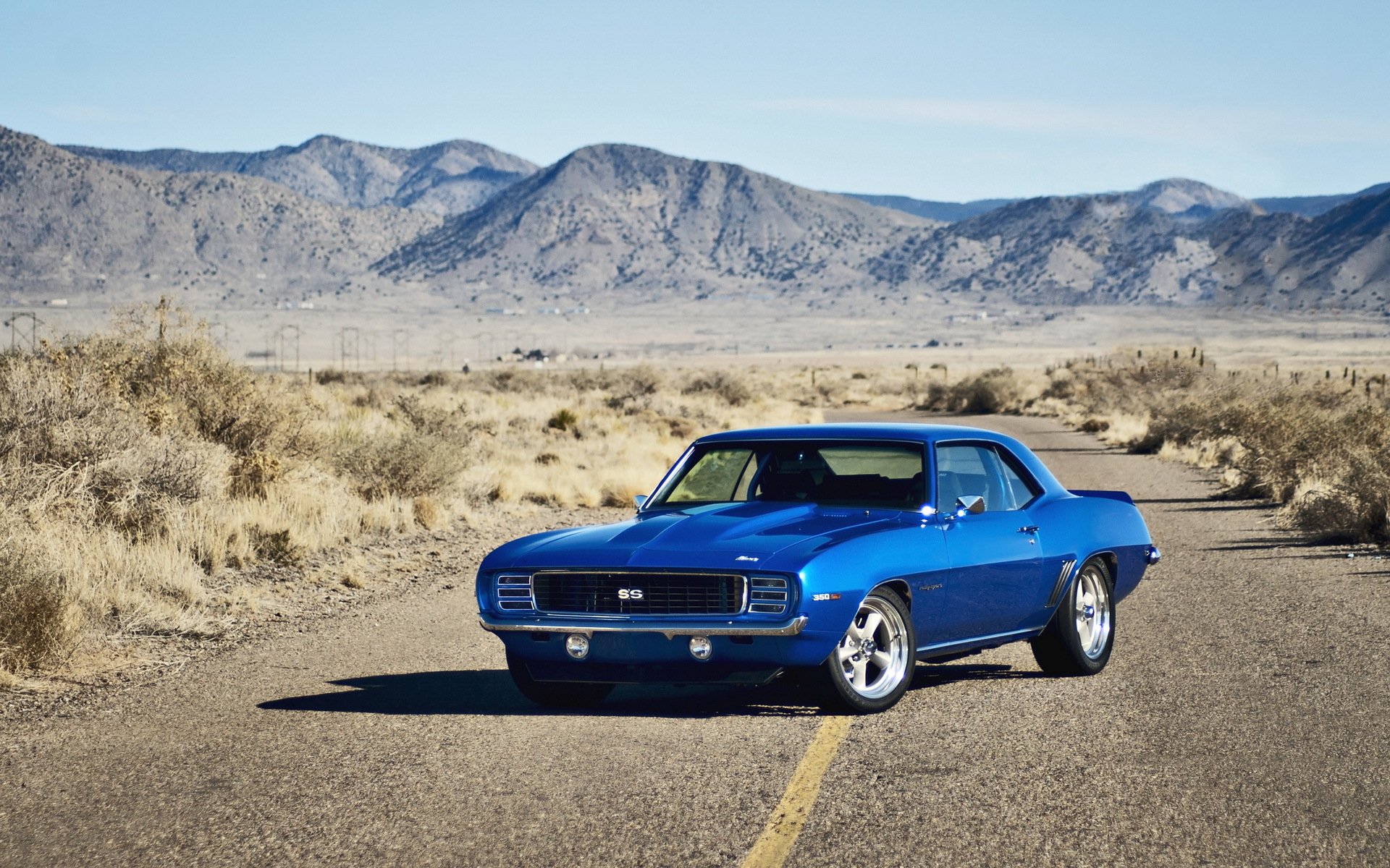 chevrolet camaro muscle car droga chevrolet fototapeta fototapeta