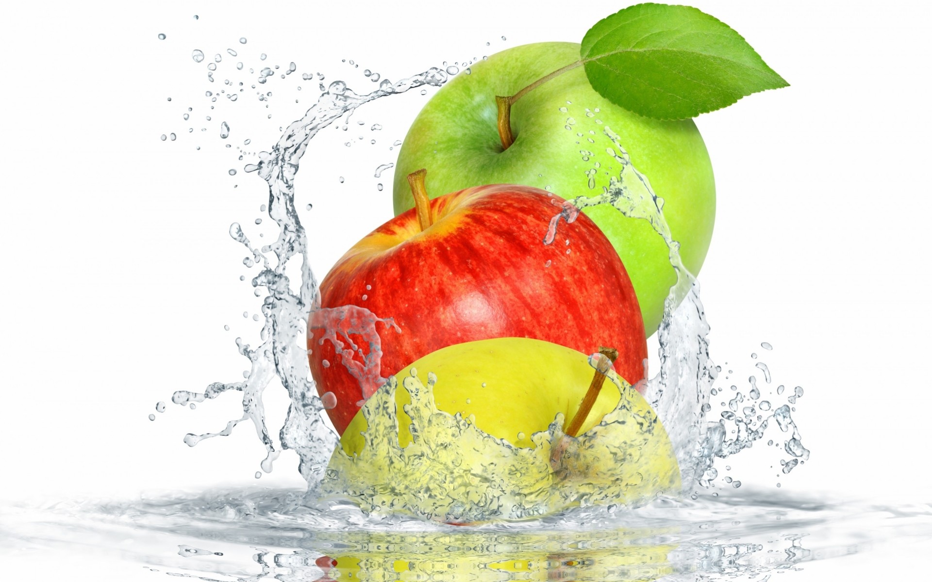 apples balloon water