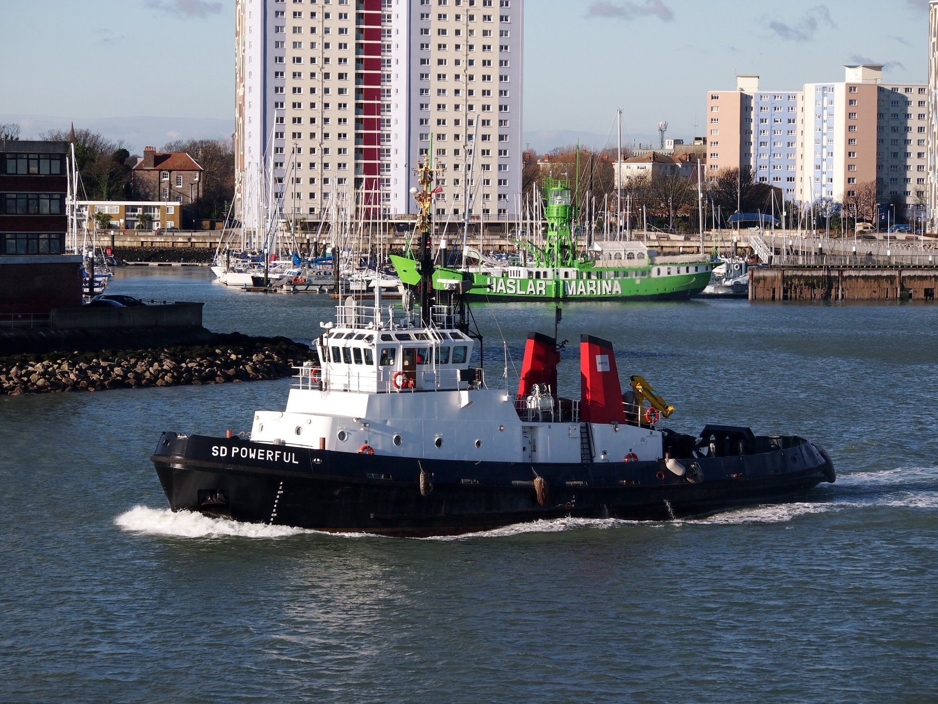 the port lift sd powerful berths yacht of the boat construction house