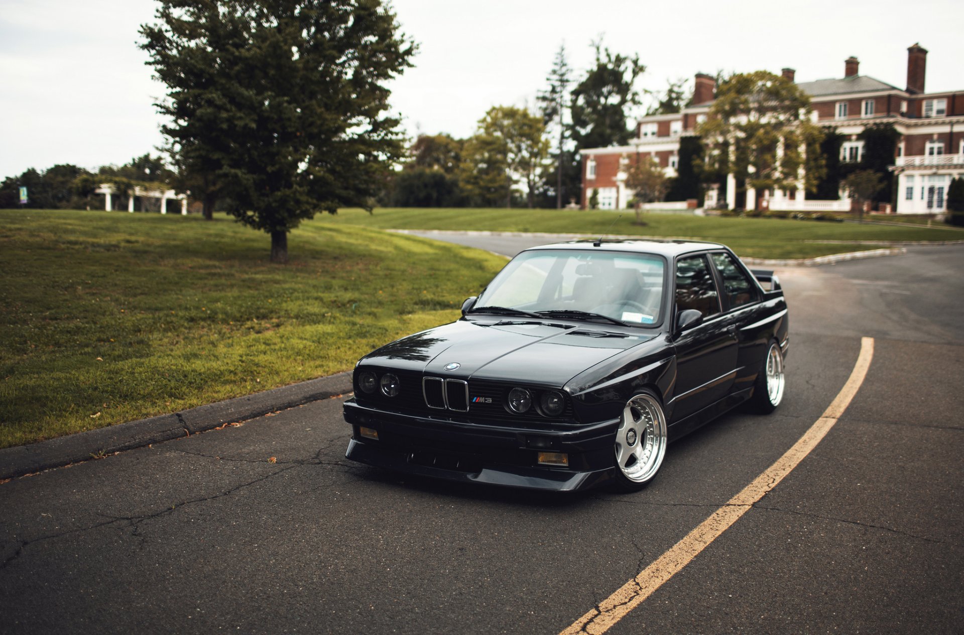 bmw e30 m3 schwarz tuning bmw