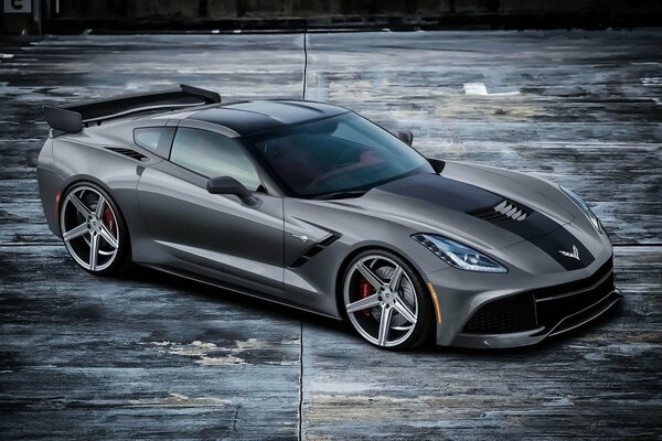 Stylish and dynamic Chevrolet Corvette