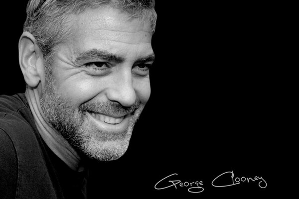 Beautiful photo of George Clooney