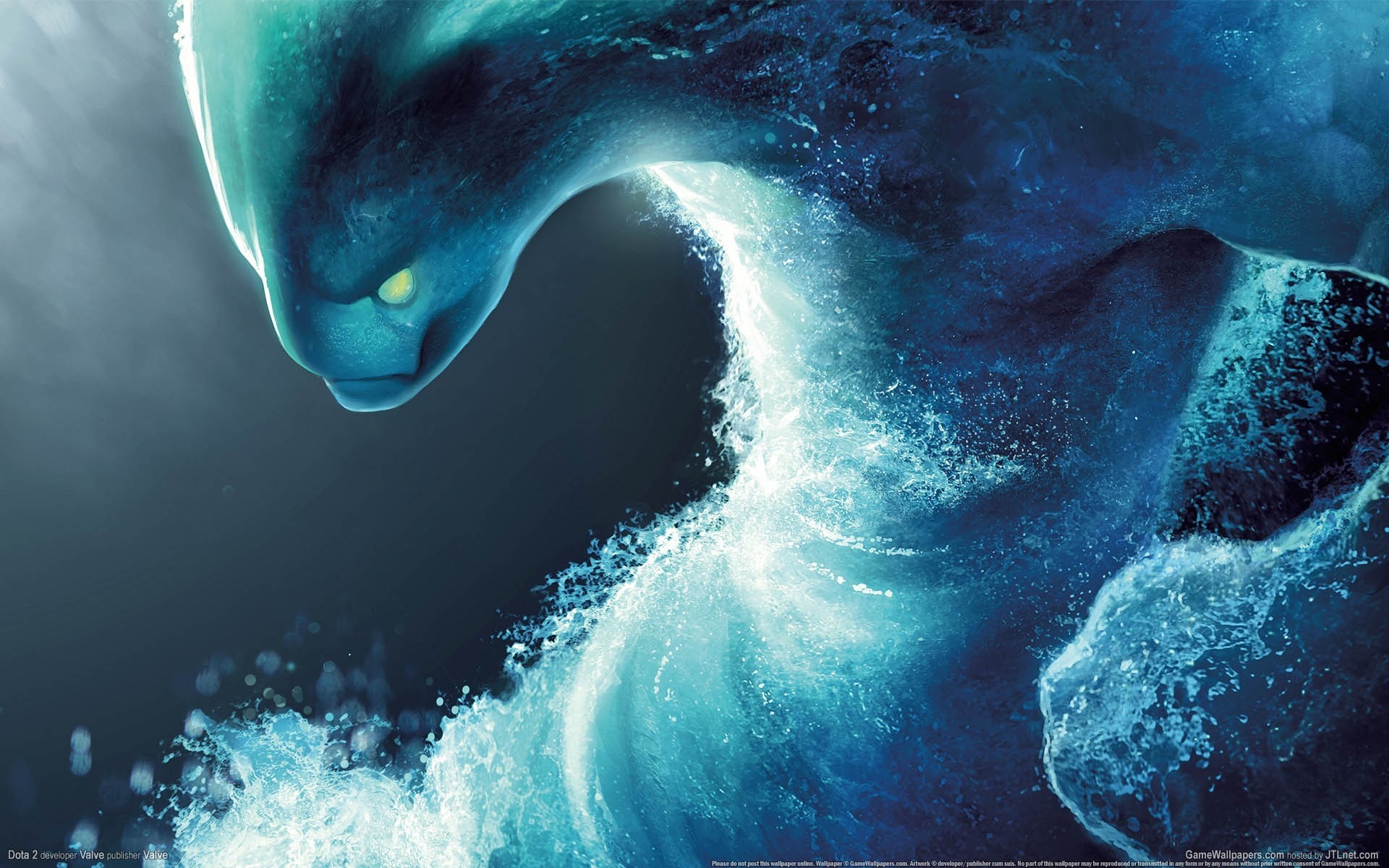 gemälde wasser fantasie fan art dota ace combat morphling