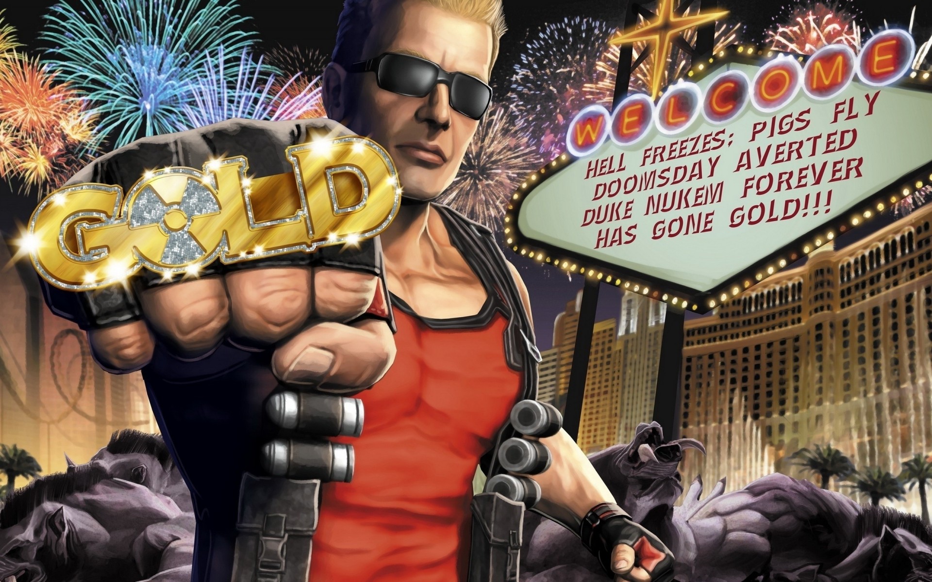 poing duke nukem las vegas vue