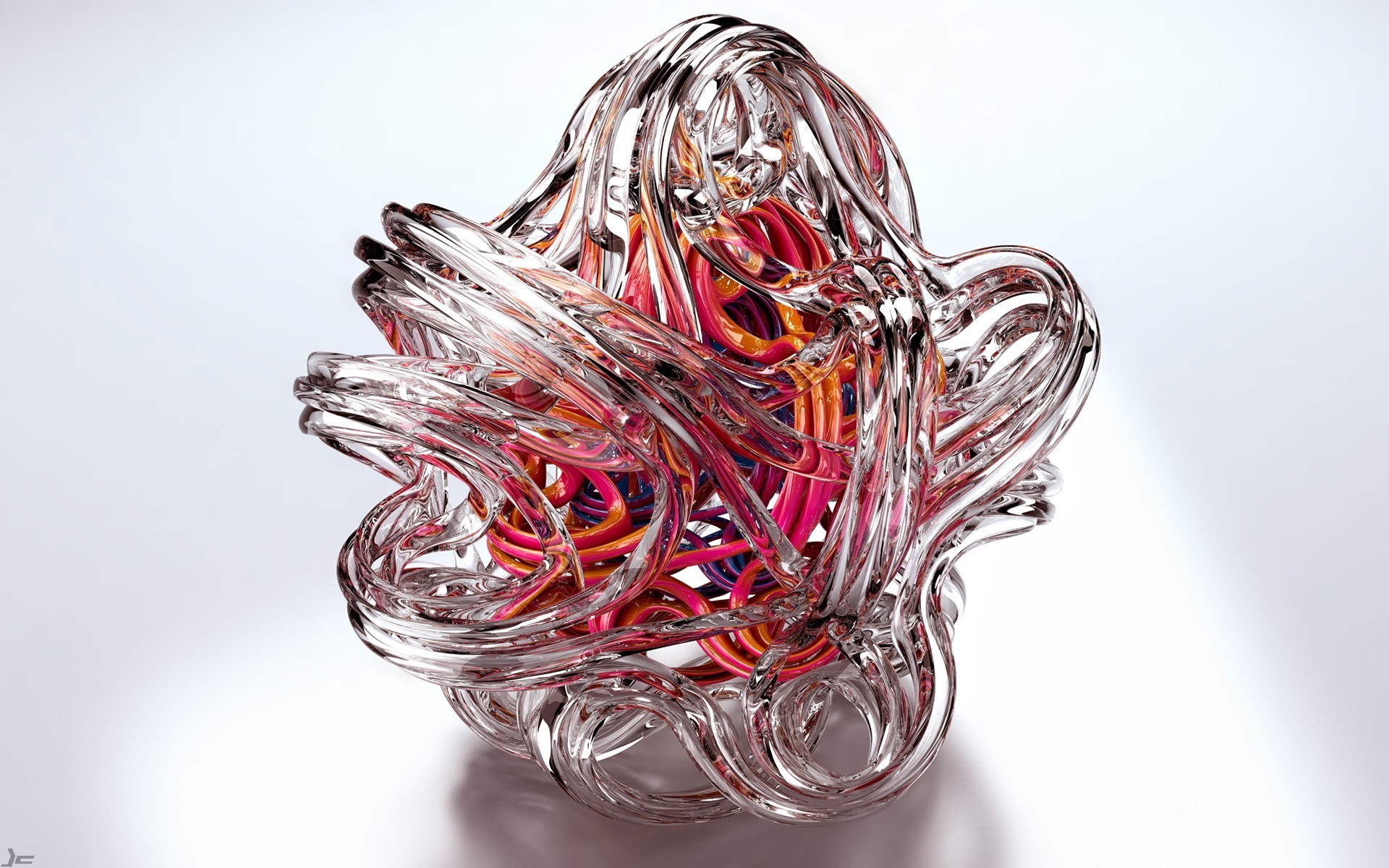 tangle glass star