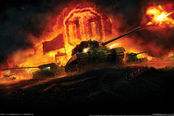 Gioco World of tanks serbatoi Screensaver