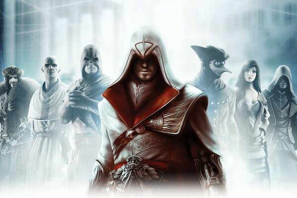 Ezio Auditore et la compagnie de ceux qu il va tuer