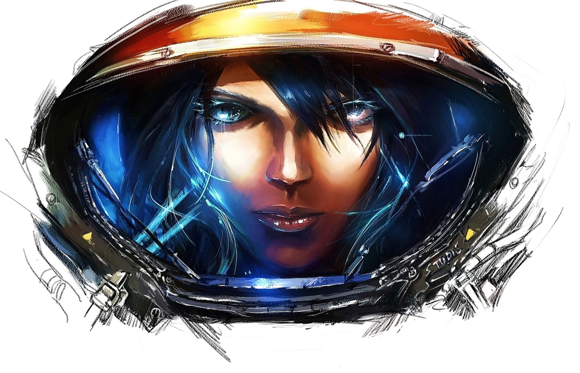 fille art jeux starcraft 2 starcraft