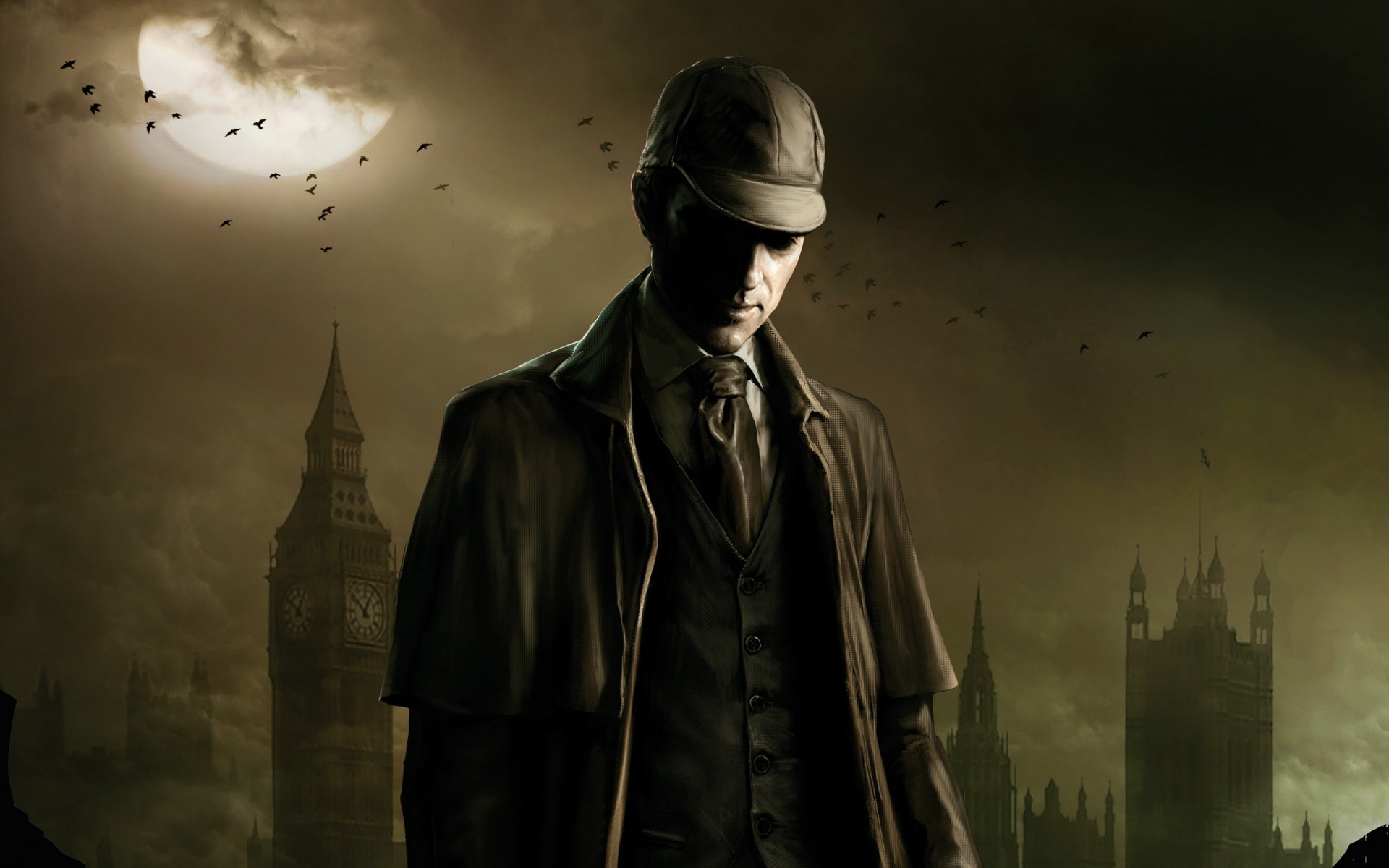 sherlock holmes księżyc