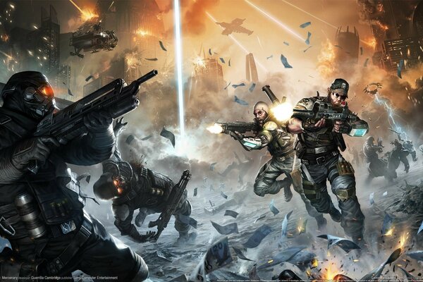 Killzone. Bataille des guerriers mercenaires