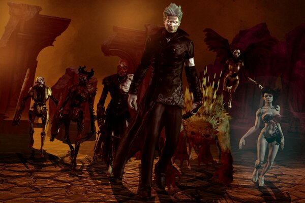 Zombie apocalypse, the devil can cry