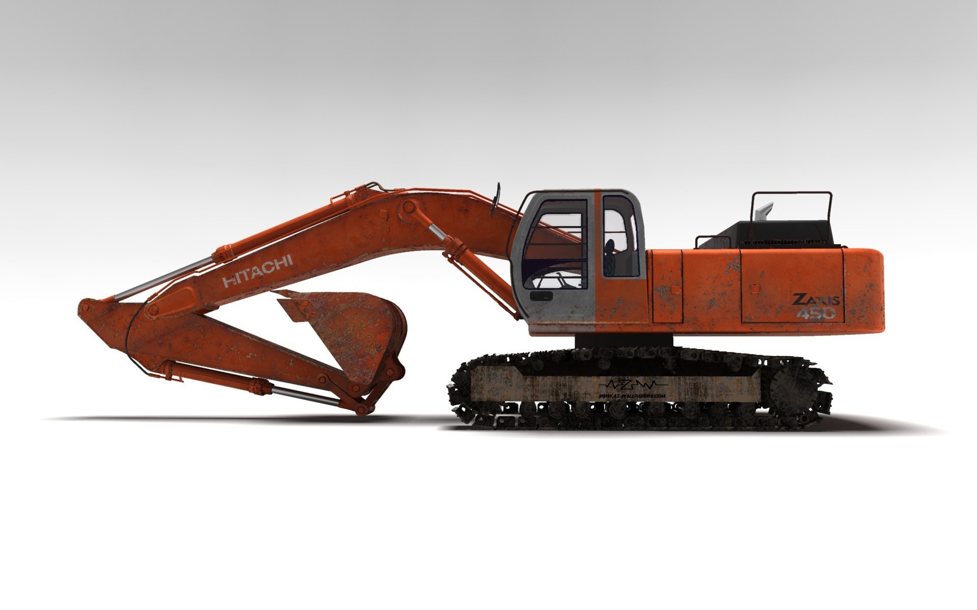 hitachi бульдозер zaksis 450