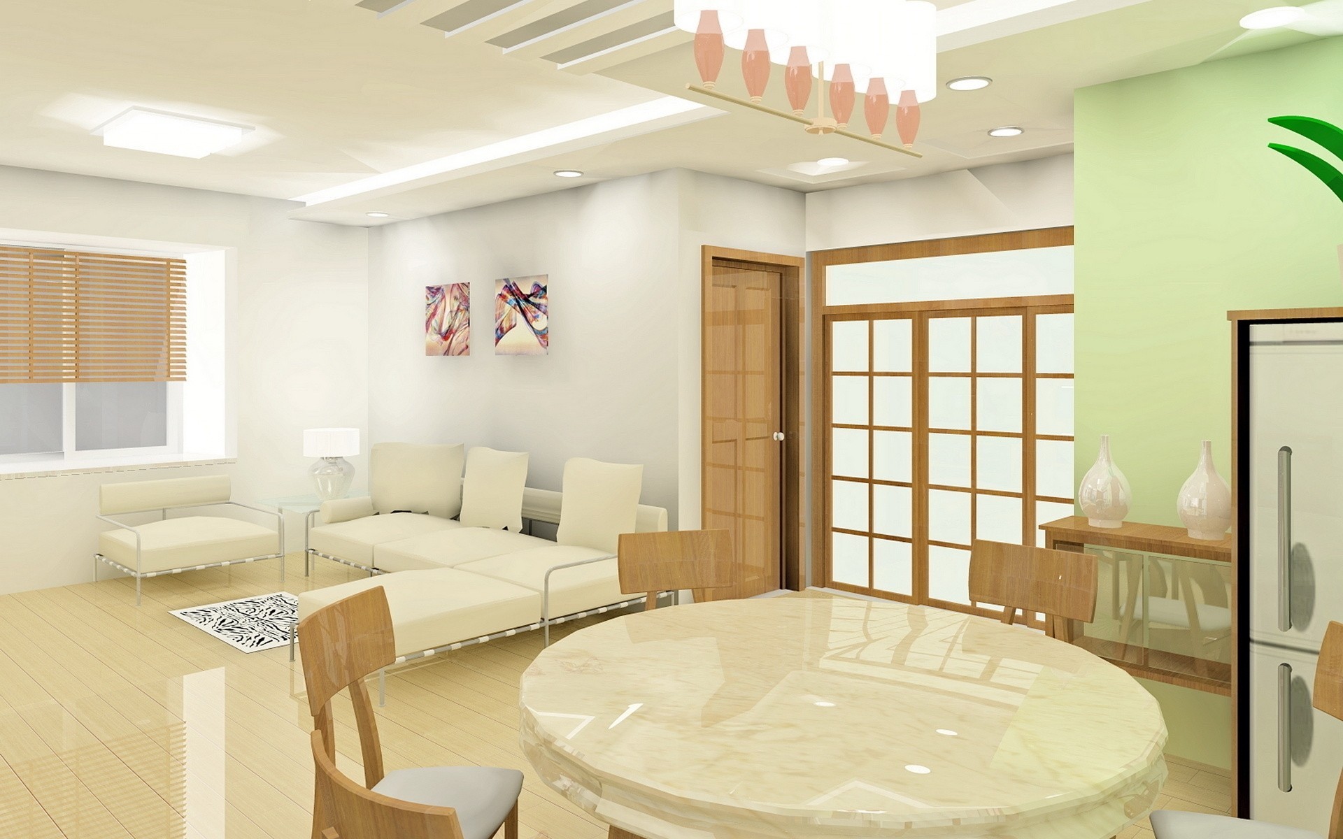 room style design salon apartment