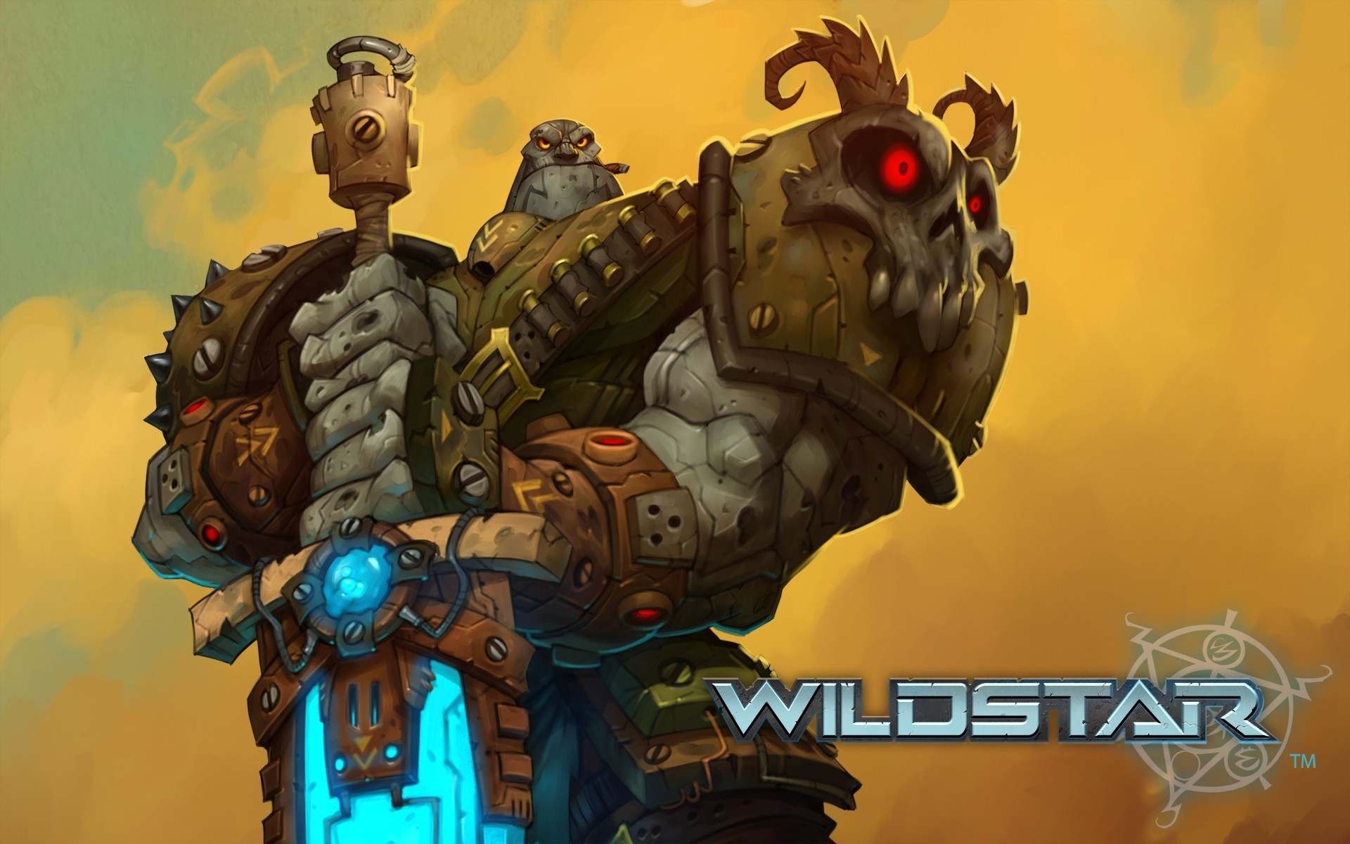 wojownik fantasy mmorpg kosmos wildstar