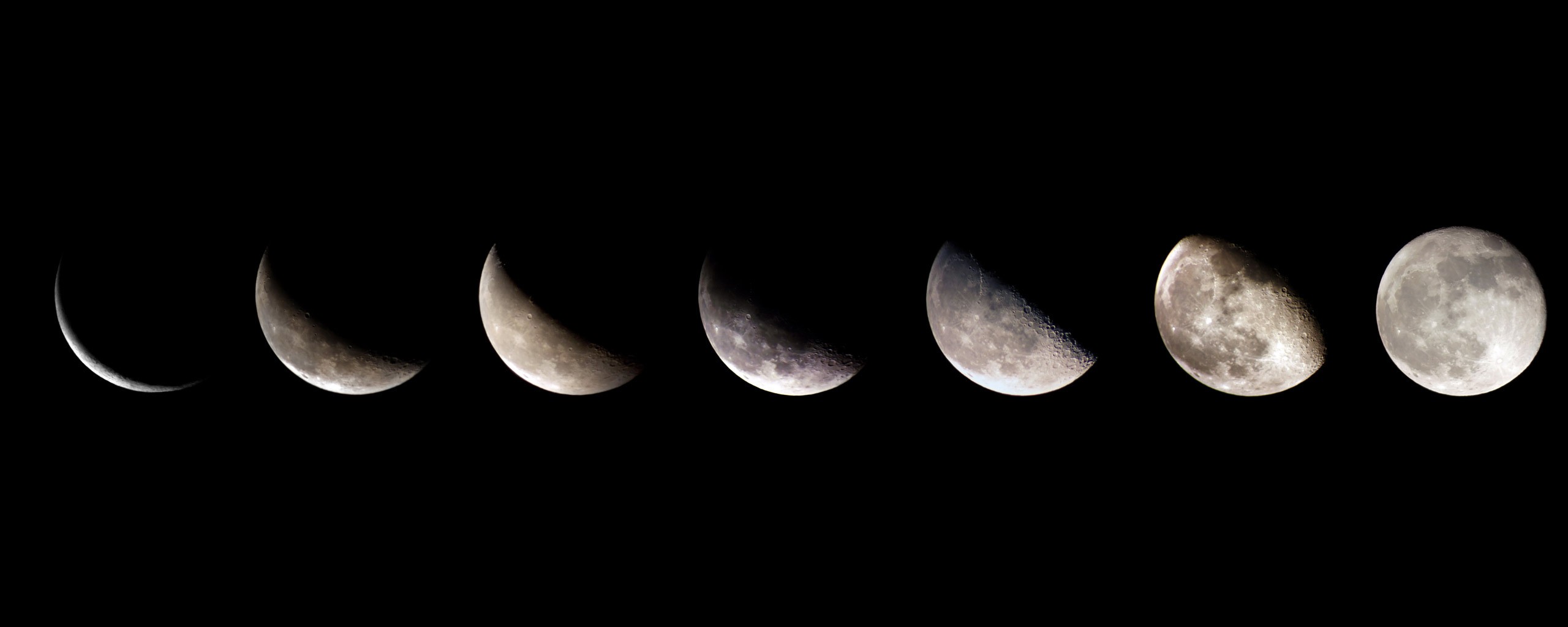 lune ciel nuit