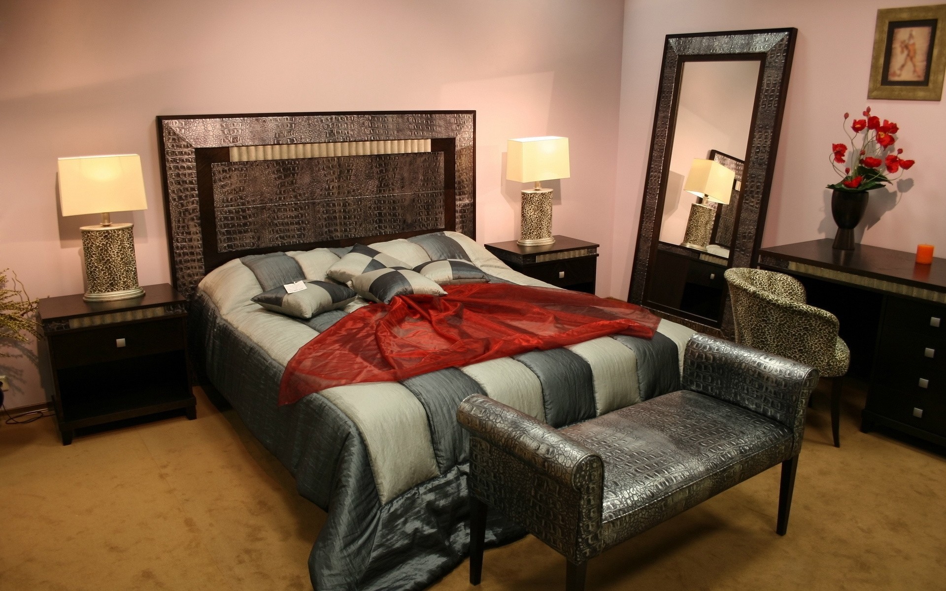 design bed style pillow salon bedroom