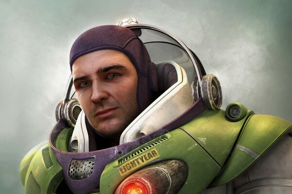 el astronauta Buzz Lightyear de Toy Story