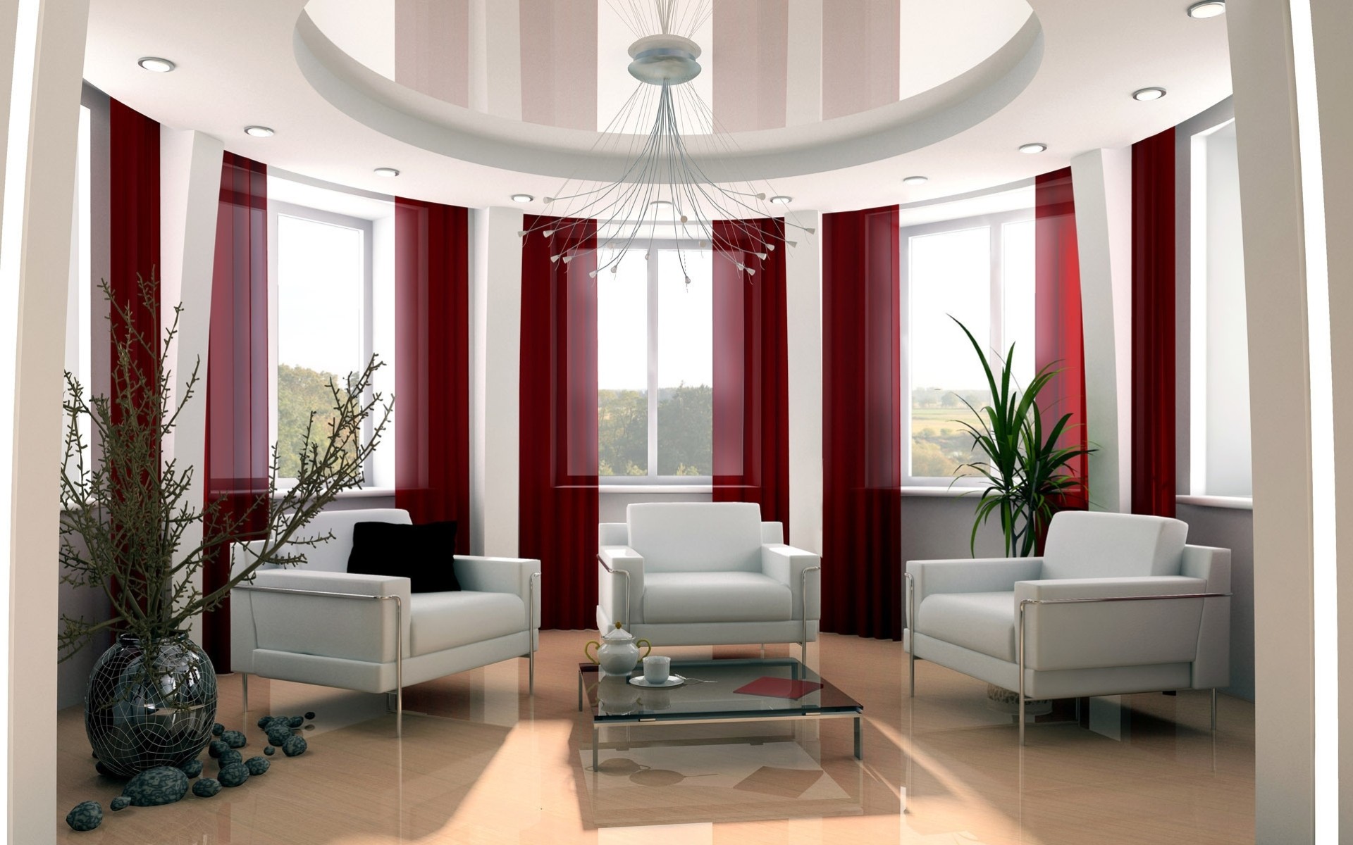 alon design living room bright room