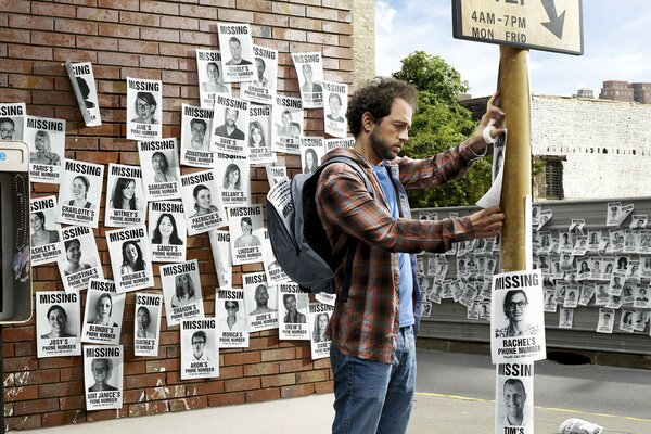 Search for photos on street poles