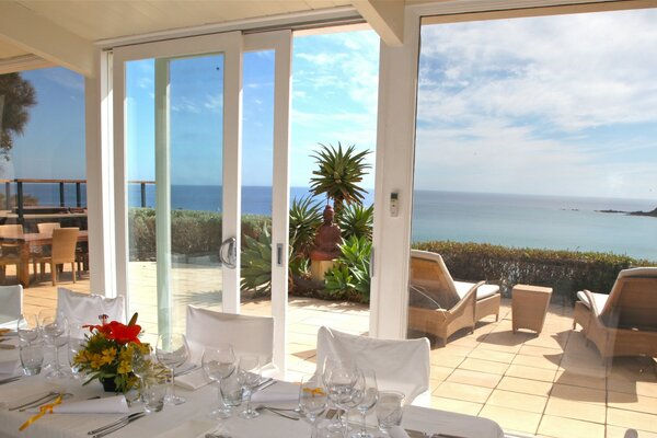 Villa, vista de la Terraza desde la ventana