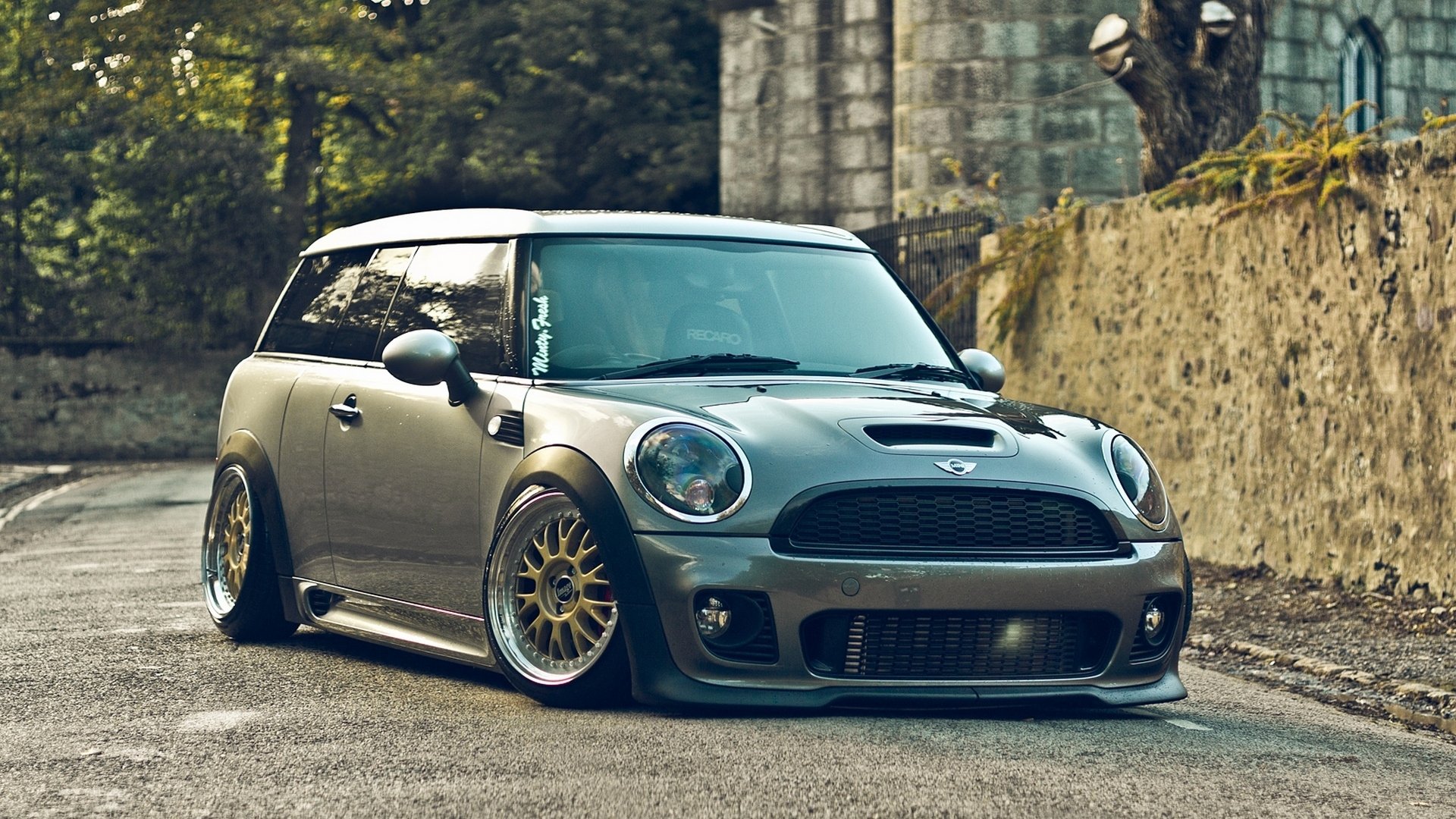 samochód tapeta mini cooper clubman pozycja tapeta mini cooper przód stans styl