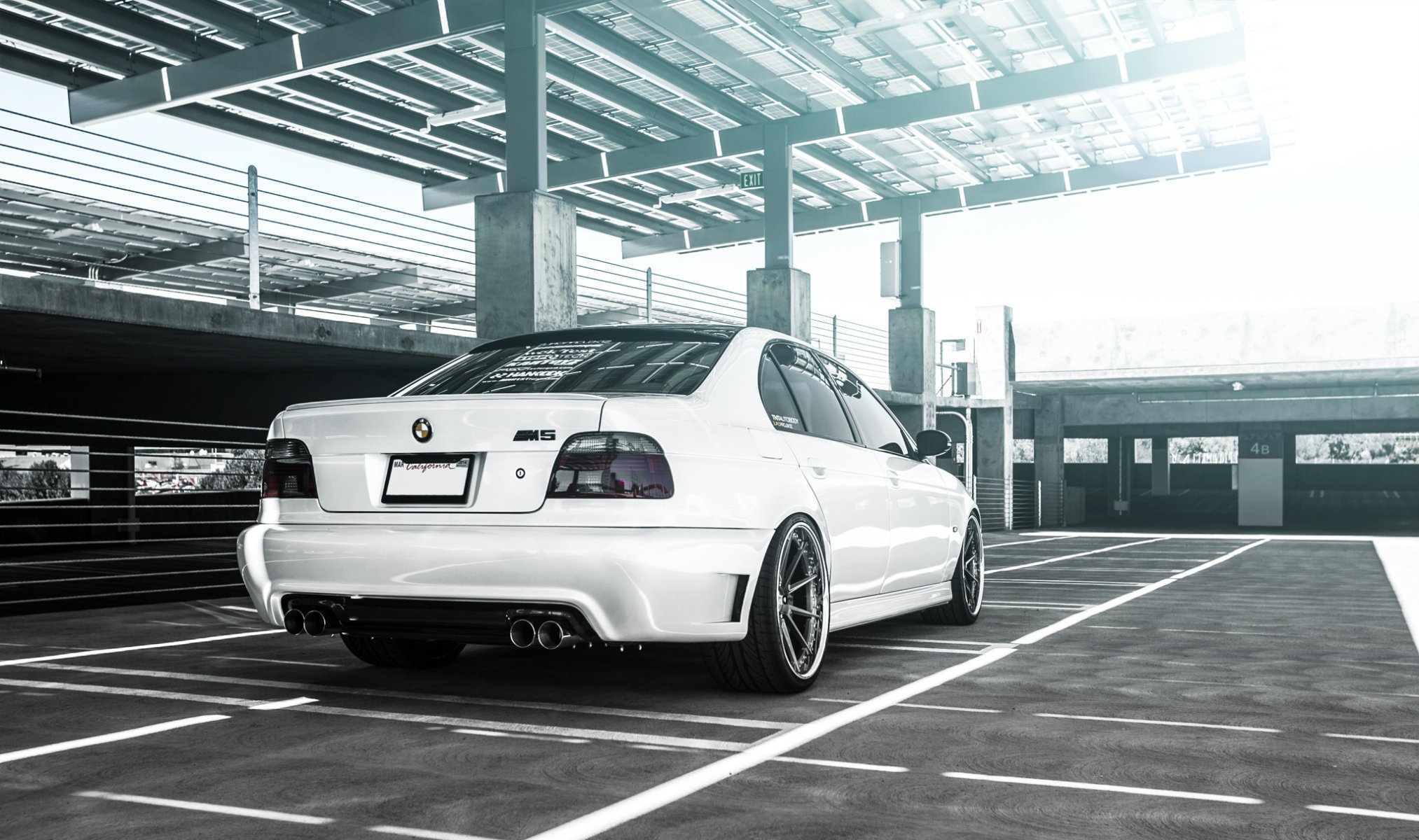 bmw m5 e39 tuning white bmw sedan 5 serie