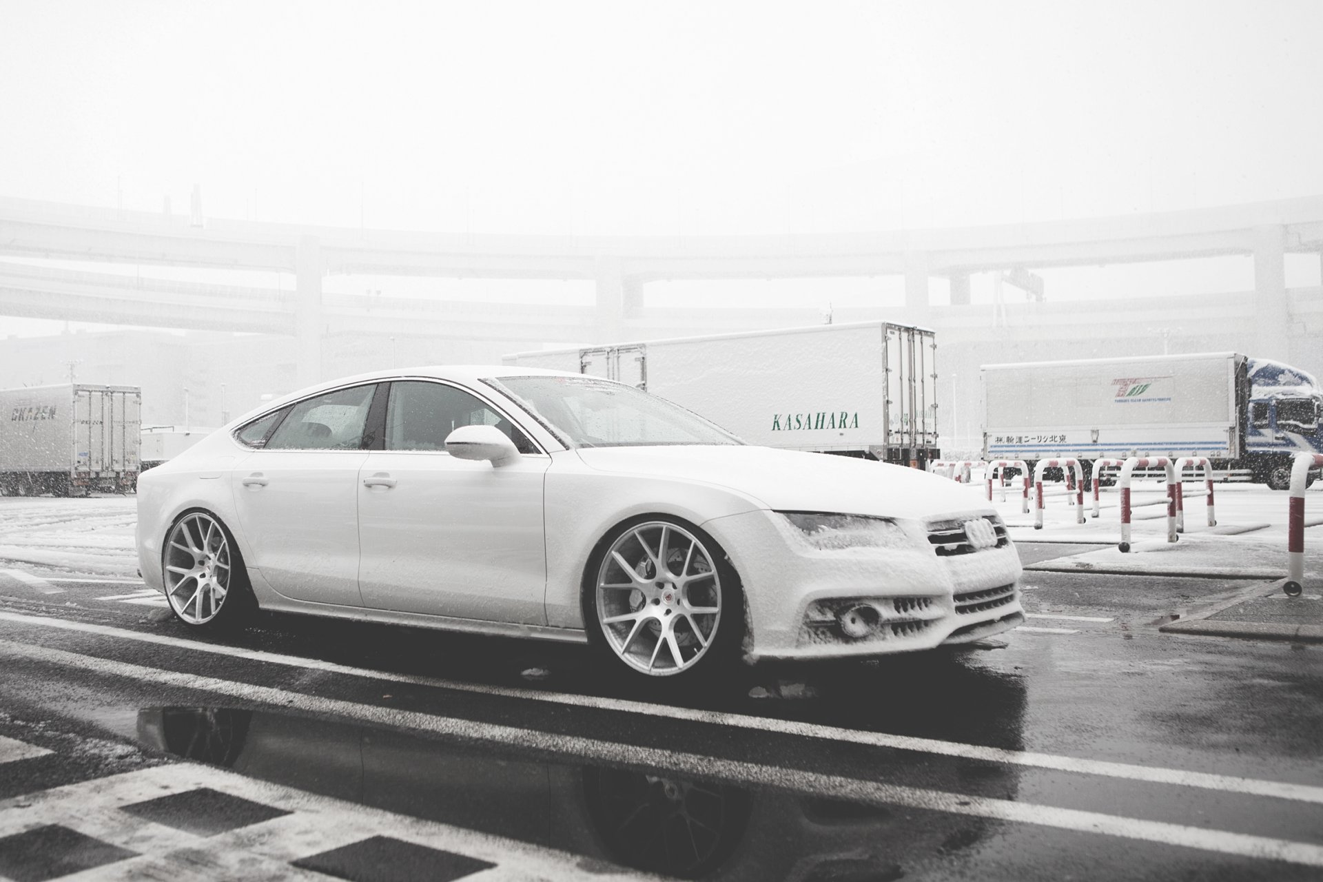 audi a7 s7 black audi vossen