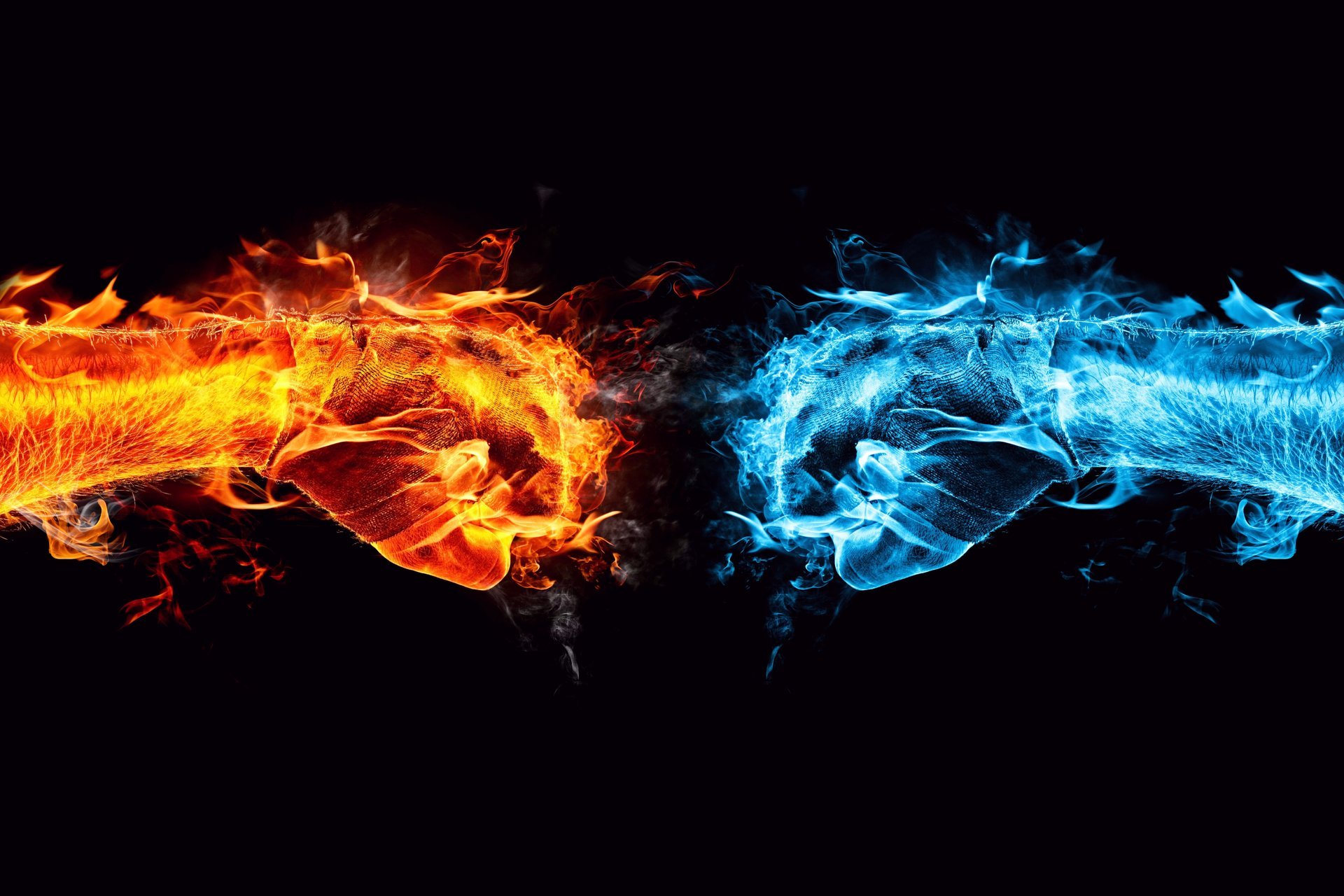 ice vs blaze conflict eis flamme kollision