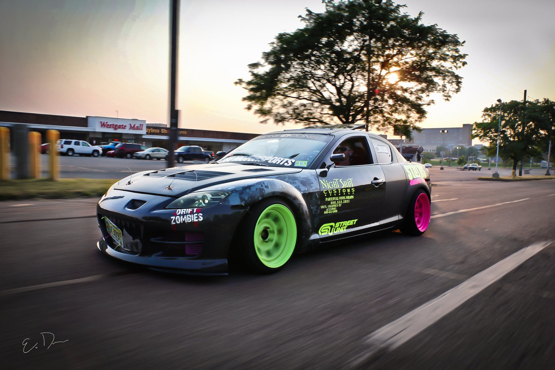 mazda rx-8 drift car tuning auto sportiva mazda auto