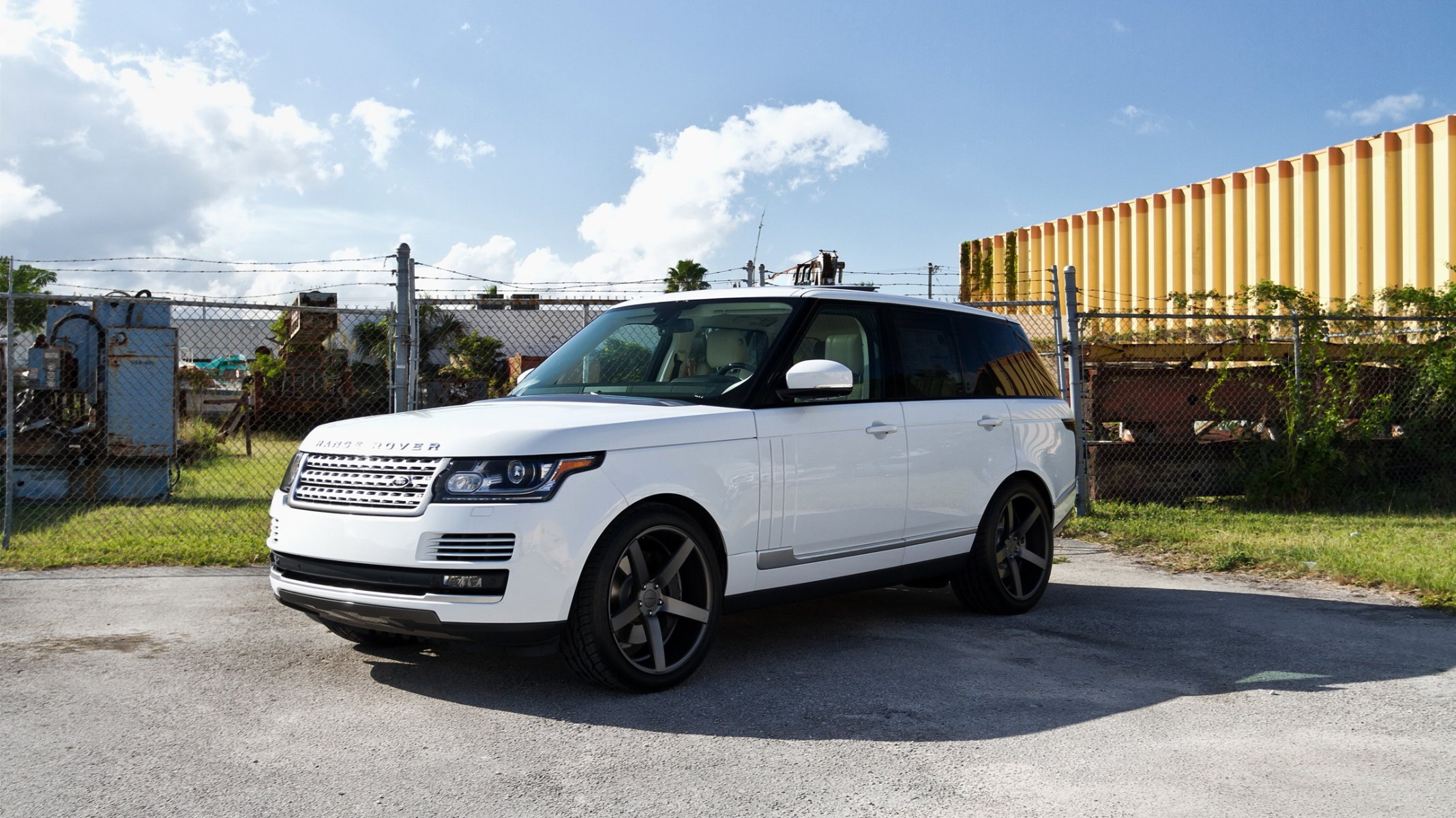 land rover range rover sport blanc jeep avant