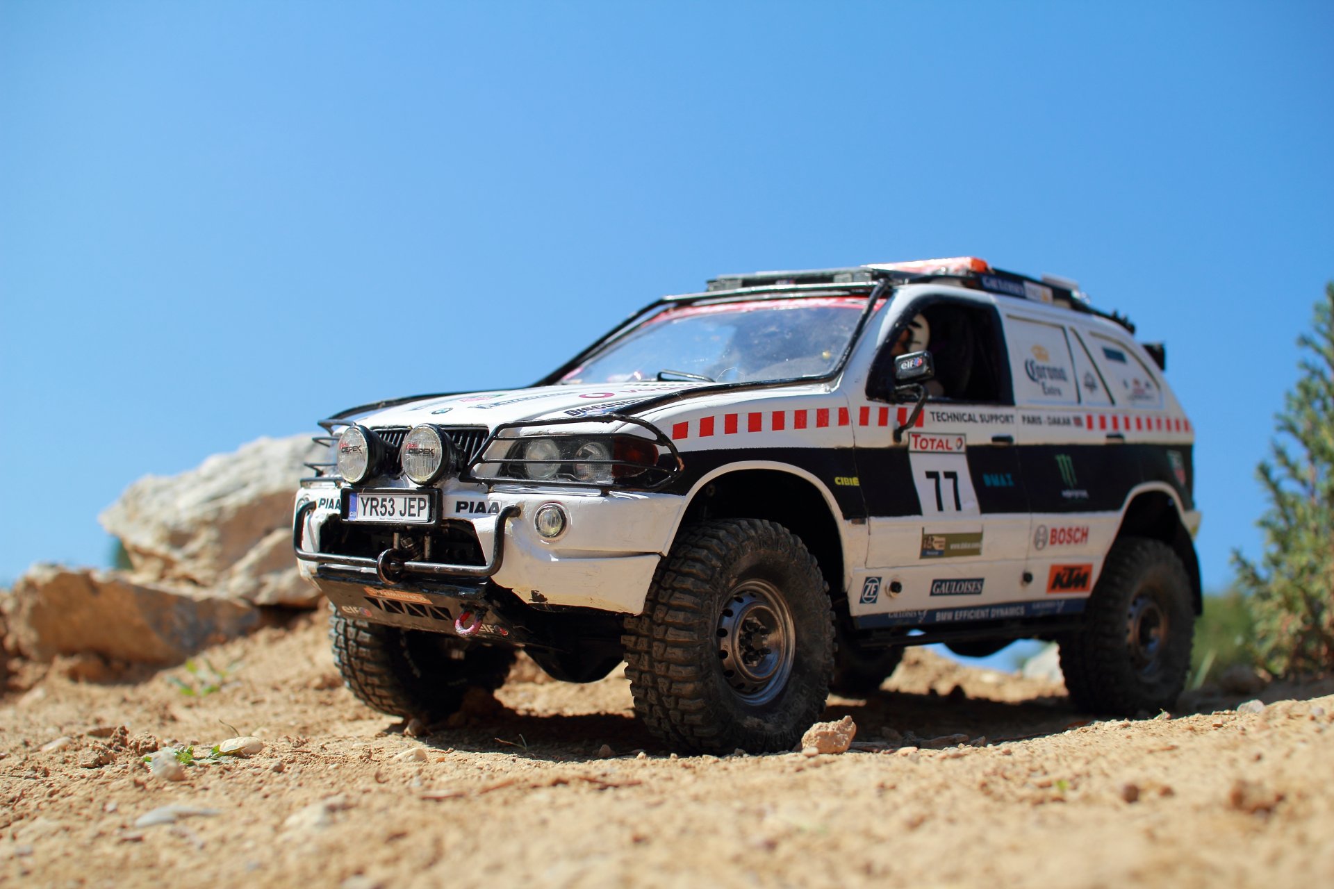 bmw x5 parís dakar servicio de coche auto jeep frente