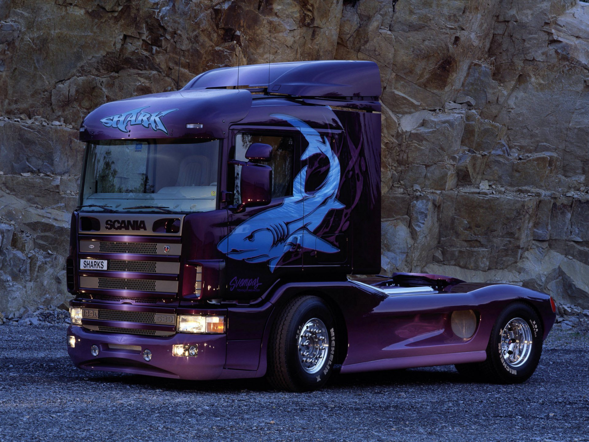 camion trattore scania 530