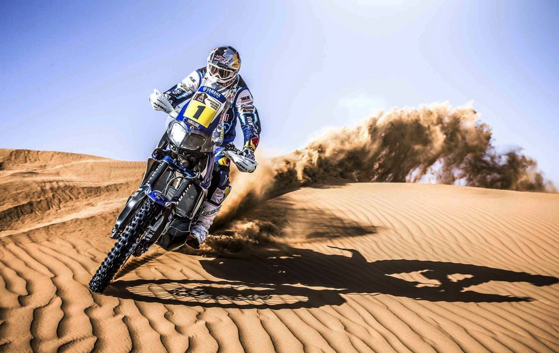 bike transport dakar rally sports speed sand dune day rider