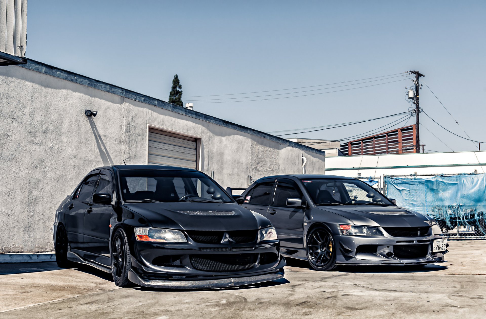 mitsubishi profession evolution ix mitsubishi lancer evolution black gray double