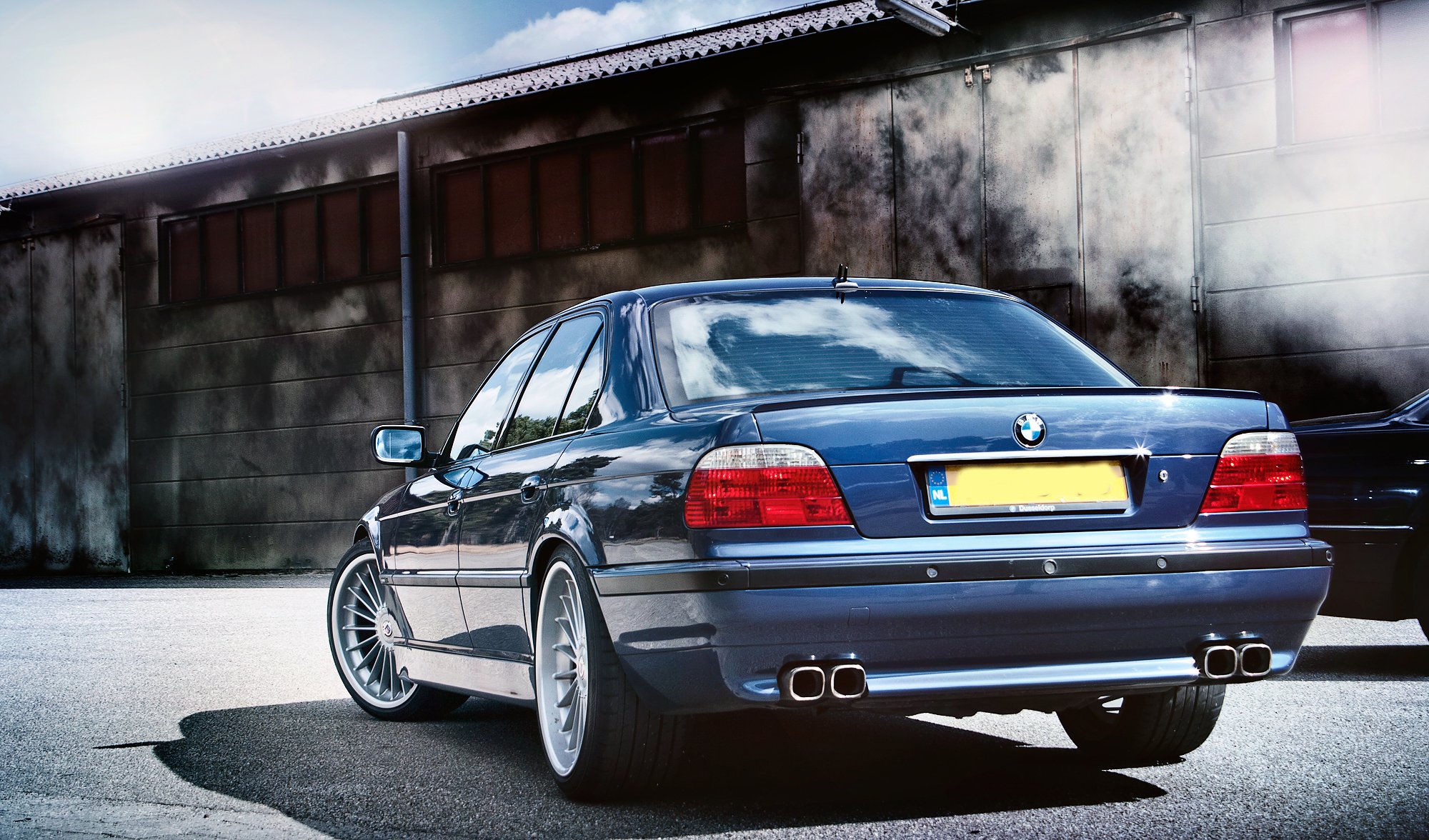 bmw e38 750il alpina bmw classic tuning blu cerchi