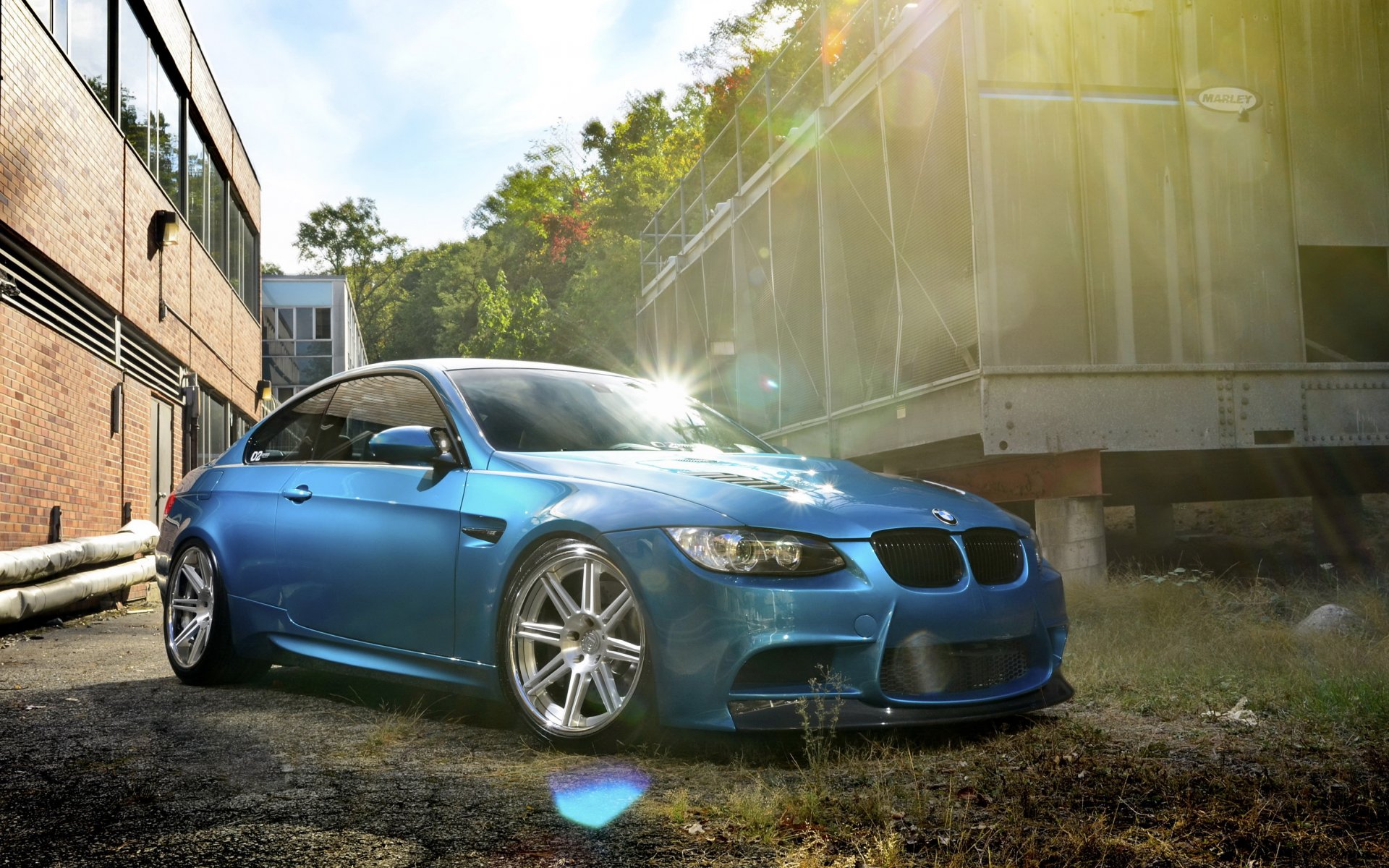 bmw m3 тюнинг бмв блики автообои автомобиль